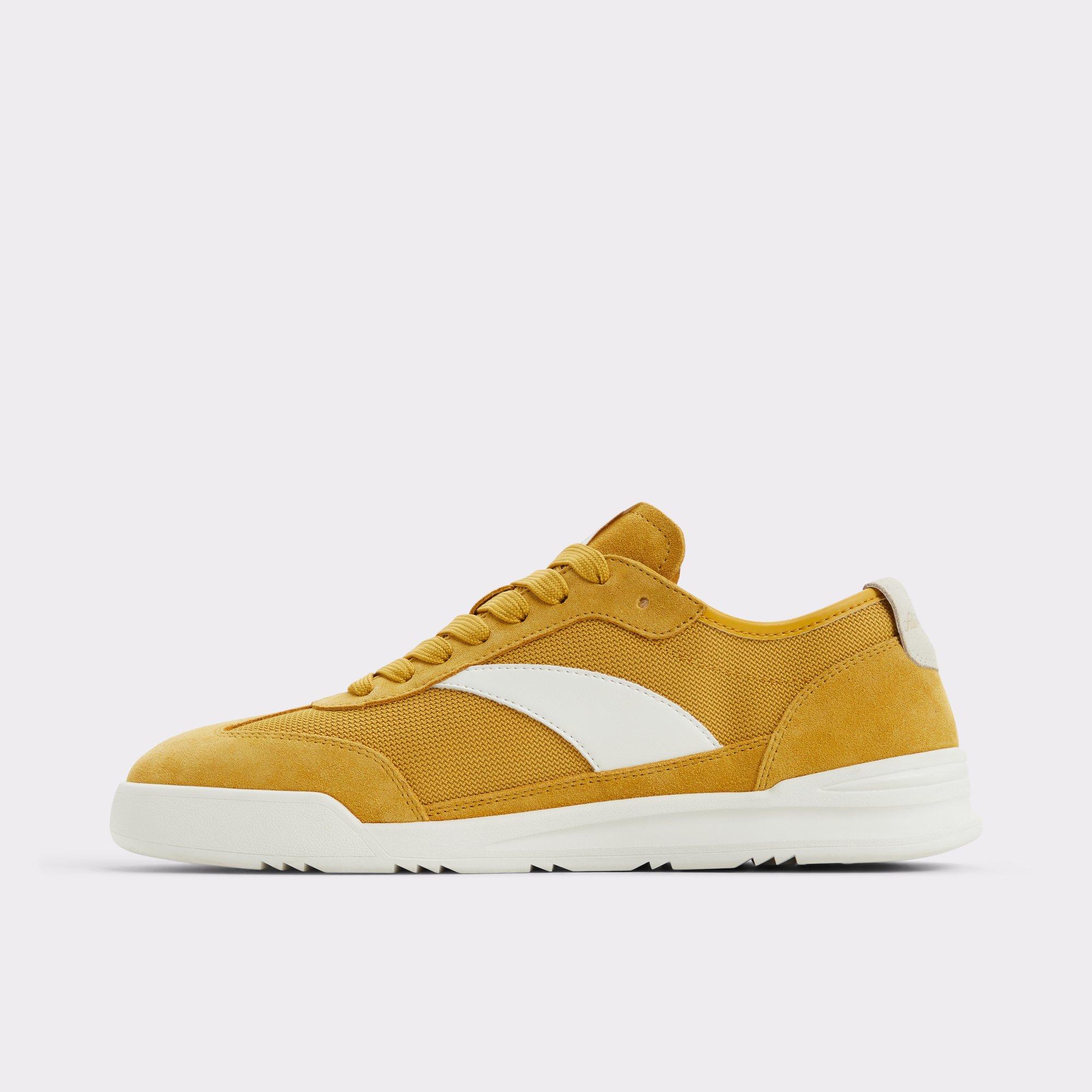ALDO Clubmtl - Men's Low Top Sneakers - Yellow, Size 9 Product Image