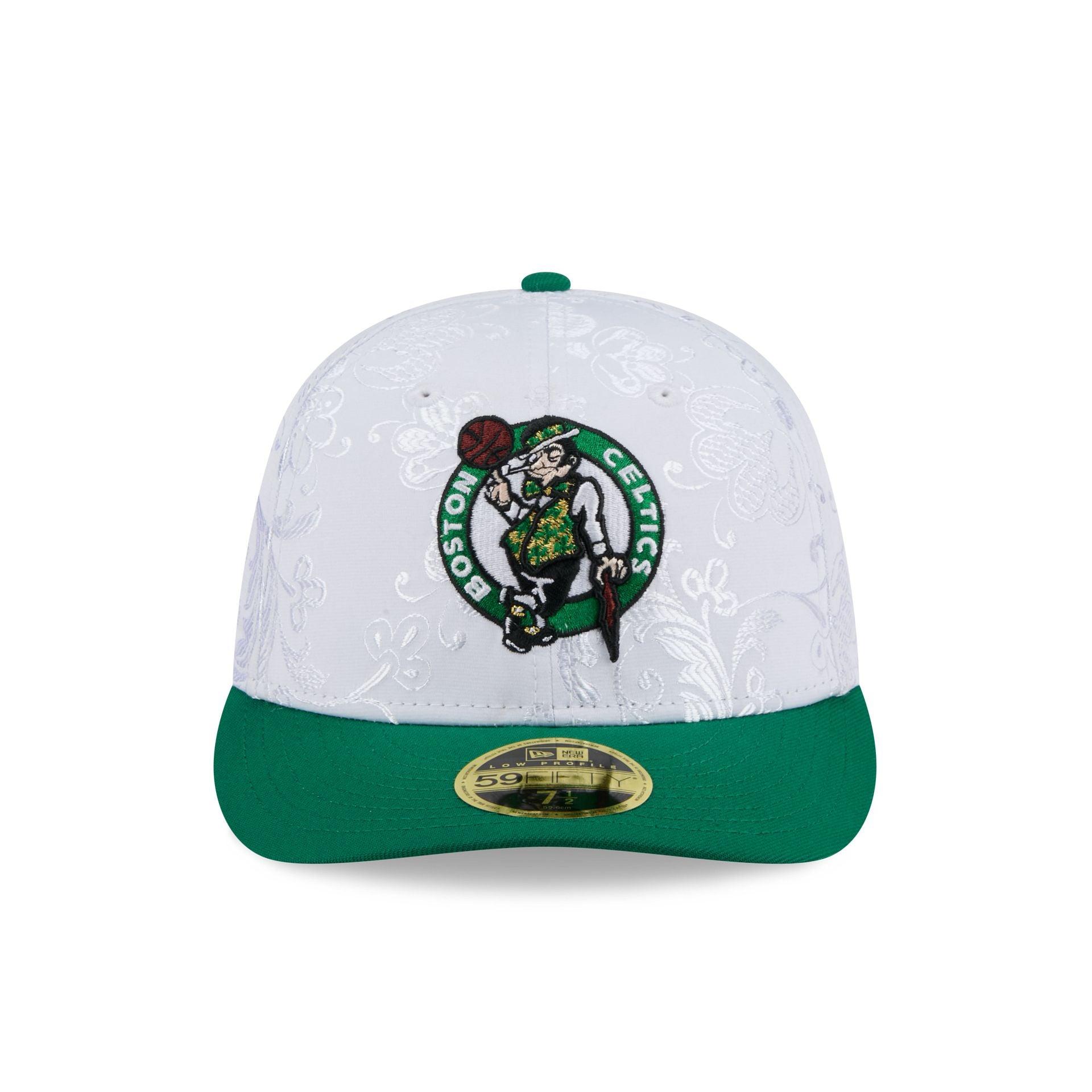 Boston Celtics Floral Shine Low Profile 59FIFTY Fitted Hat Male Product Image