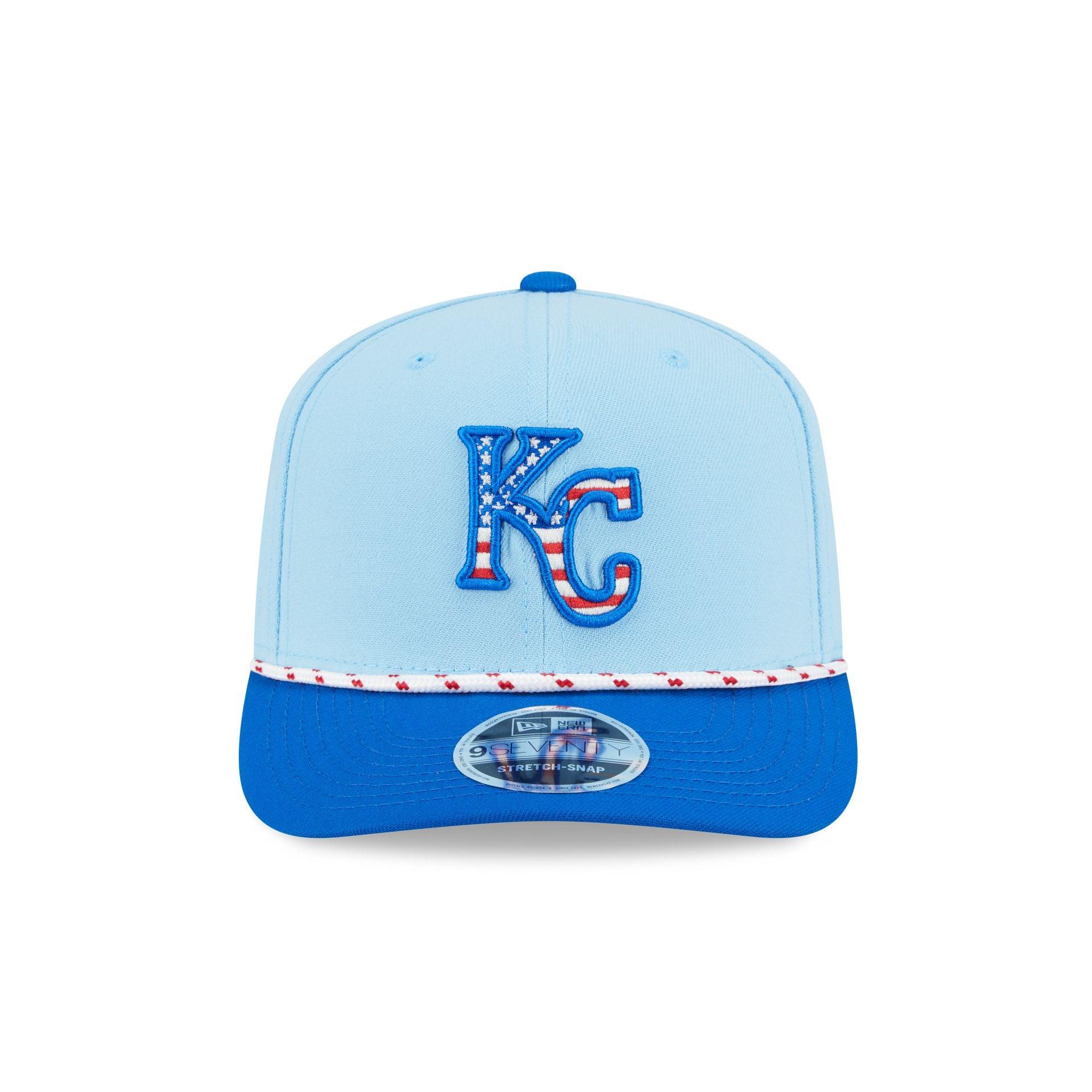 Kansas City Royals Independence Day 2025 9SEVENTY Stretch-Snap Hat Male Product Image
