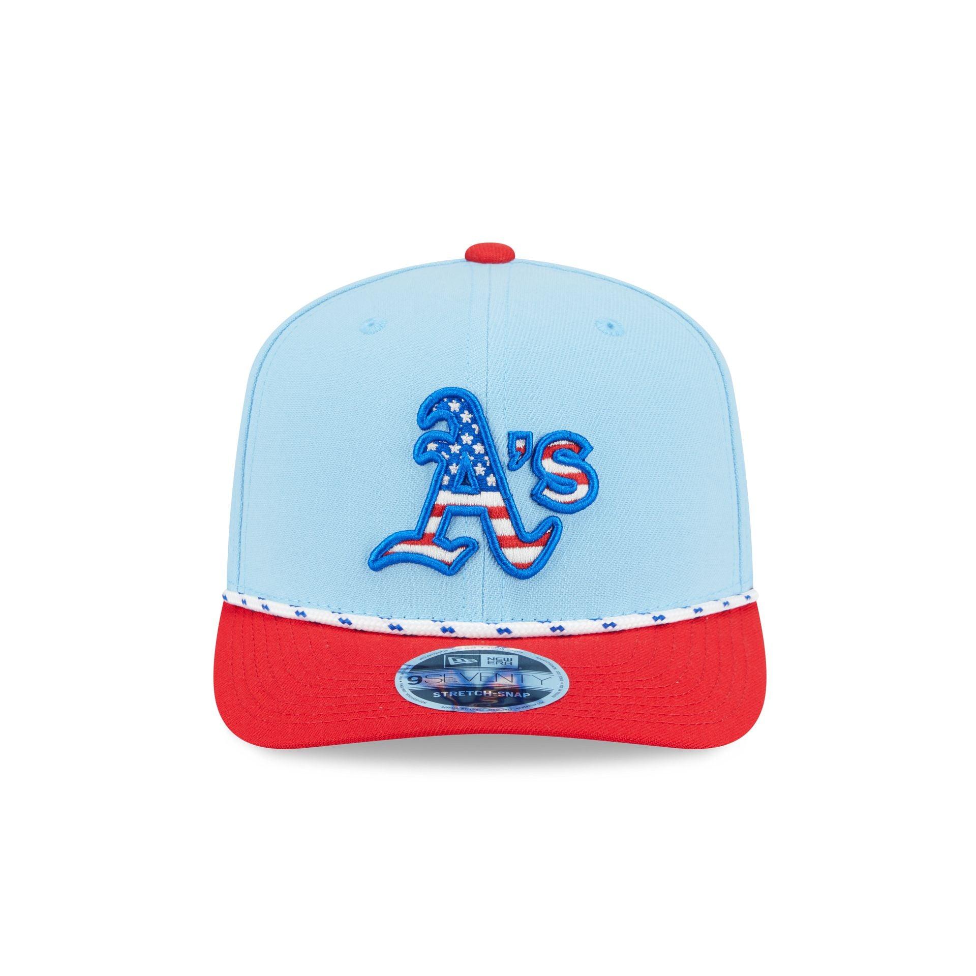 Los Angeles Angels Independence Day 2025 9SEVENTY Stretch-Snap Hat Male Product Image