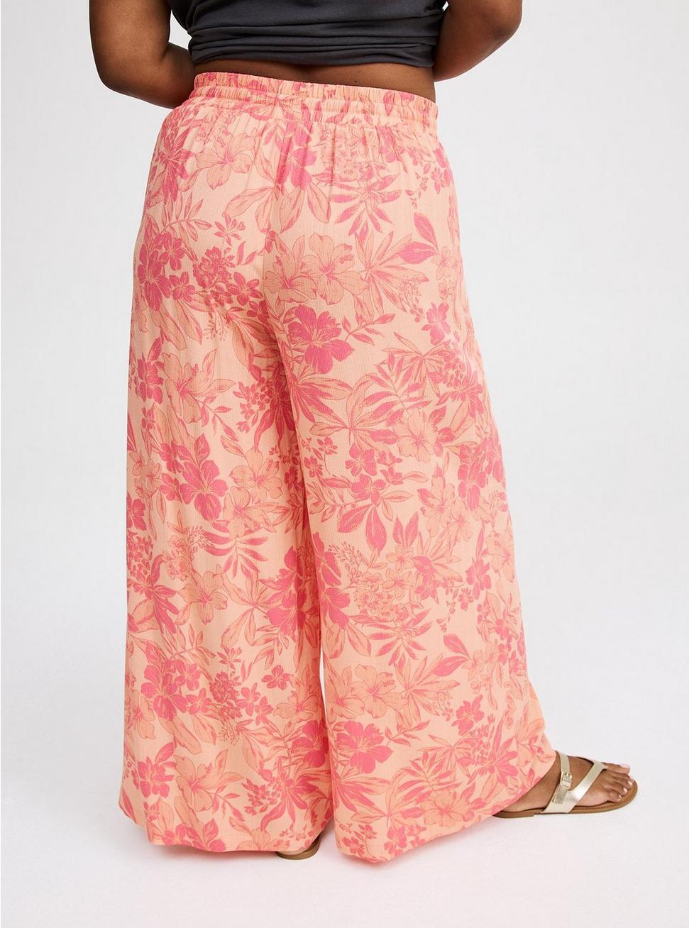 Pull-On Wide Leg Pant Product Image