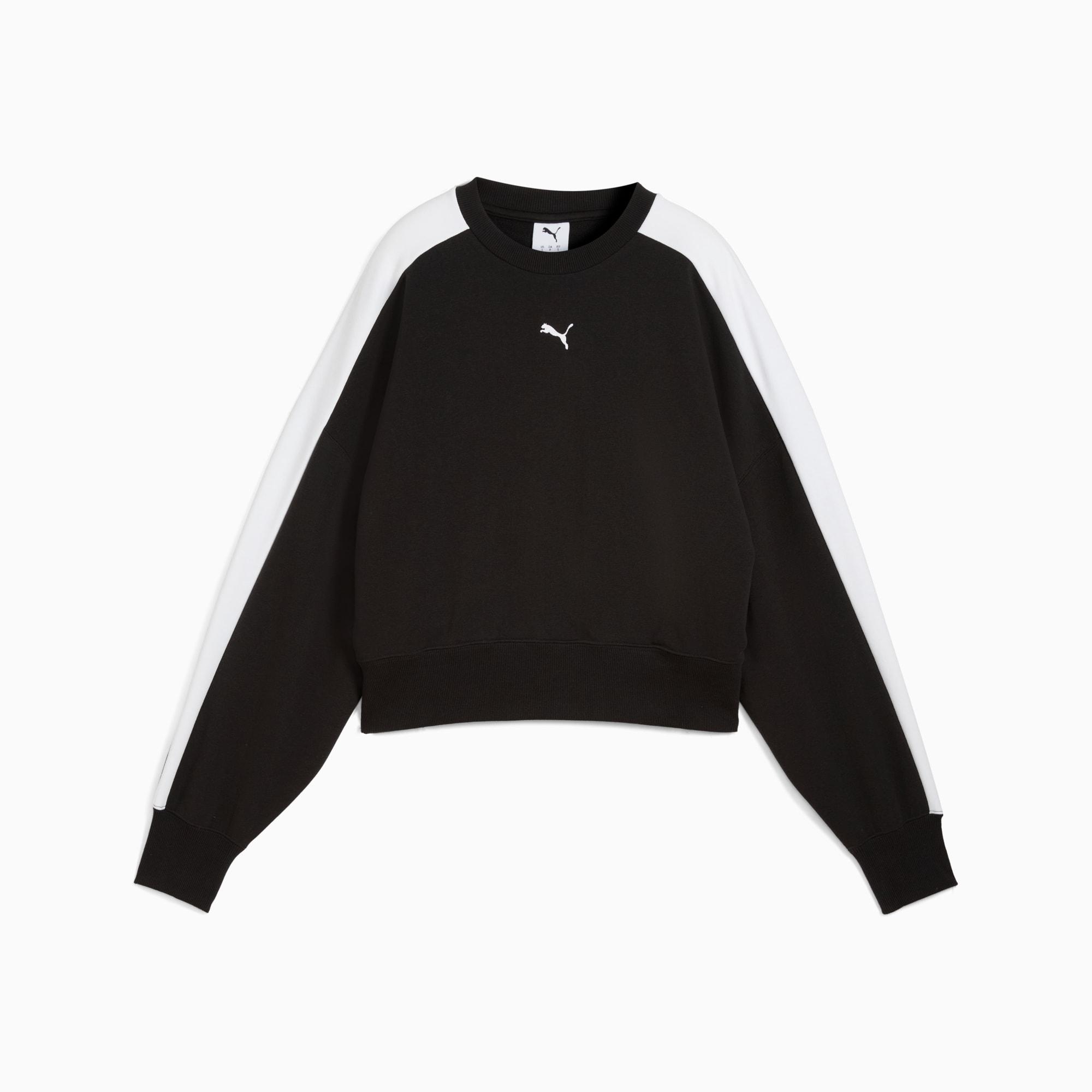 T7 Women's Oversized Crew Neck Sweatshirt Product Image
