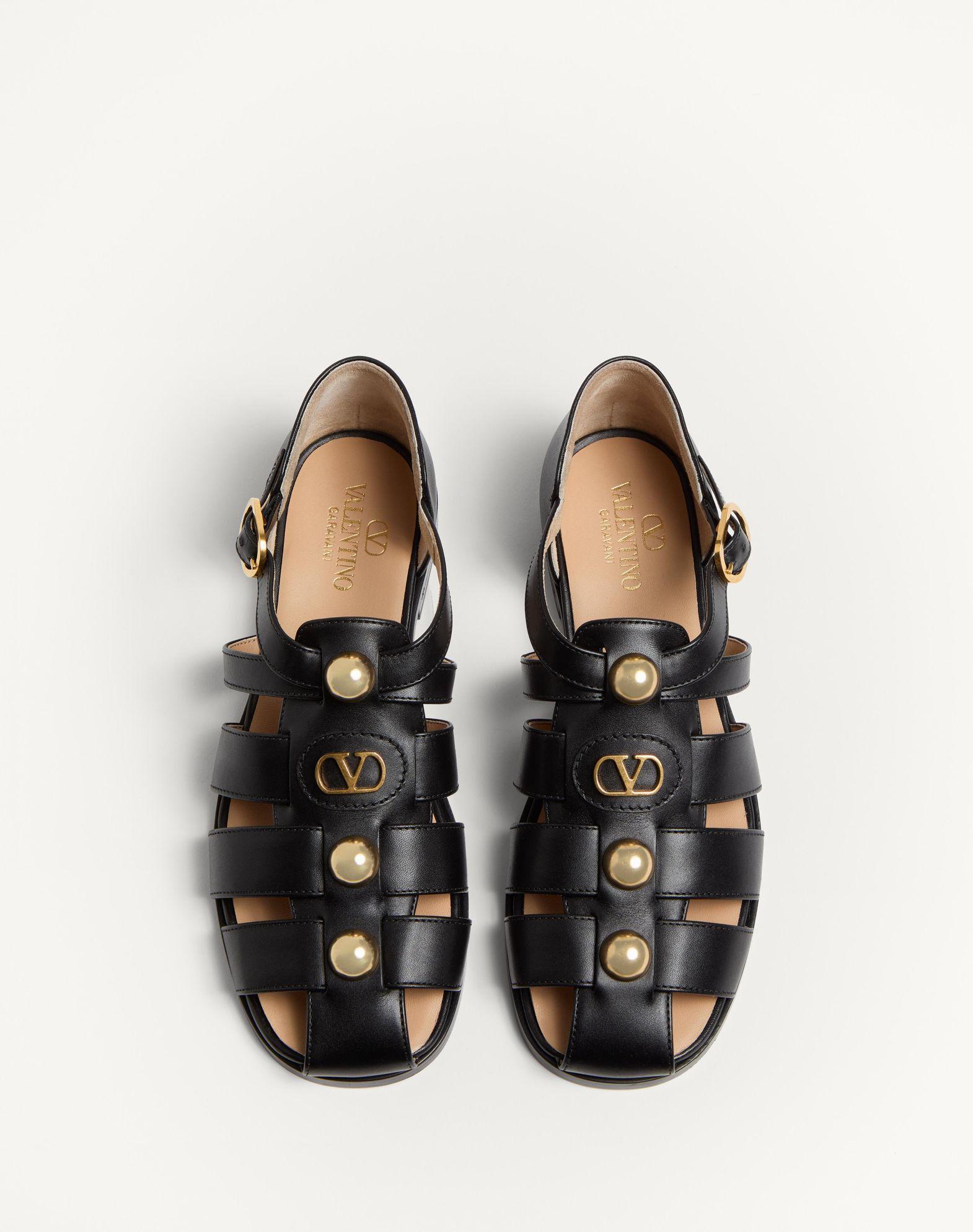 Vlogo Signature Calfskin Fisherman Sandal 20Mm Product Image