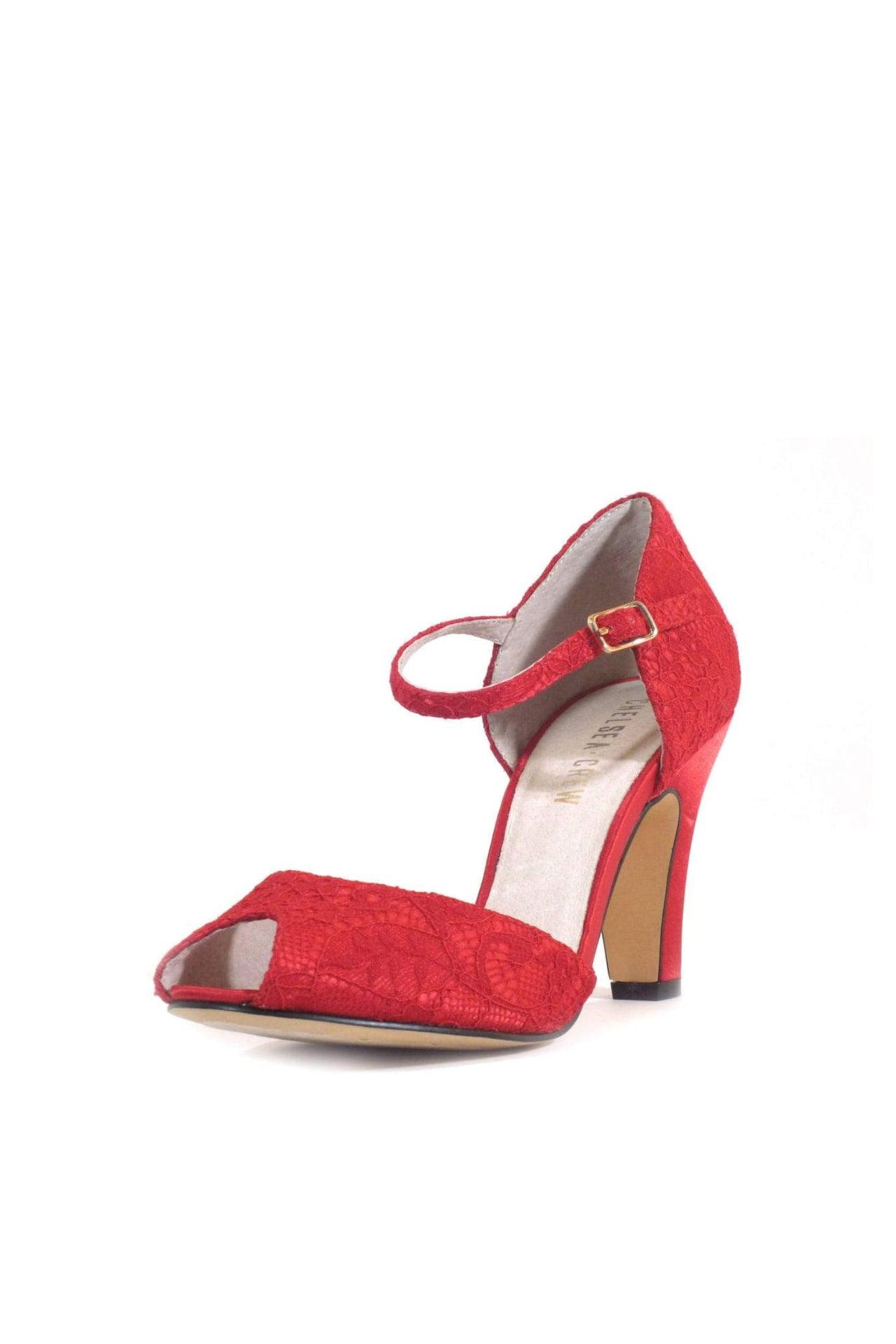 Lulu Lace Heels Product Image