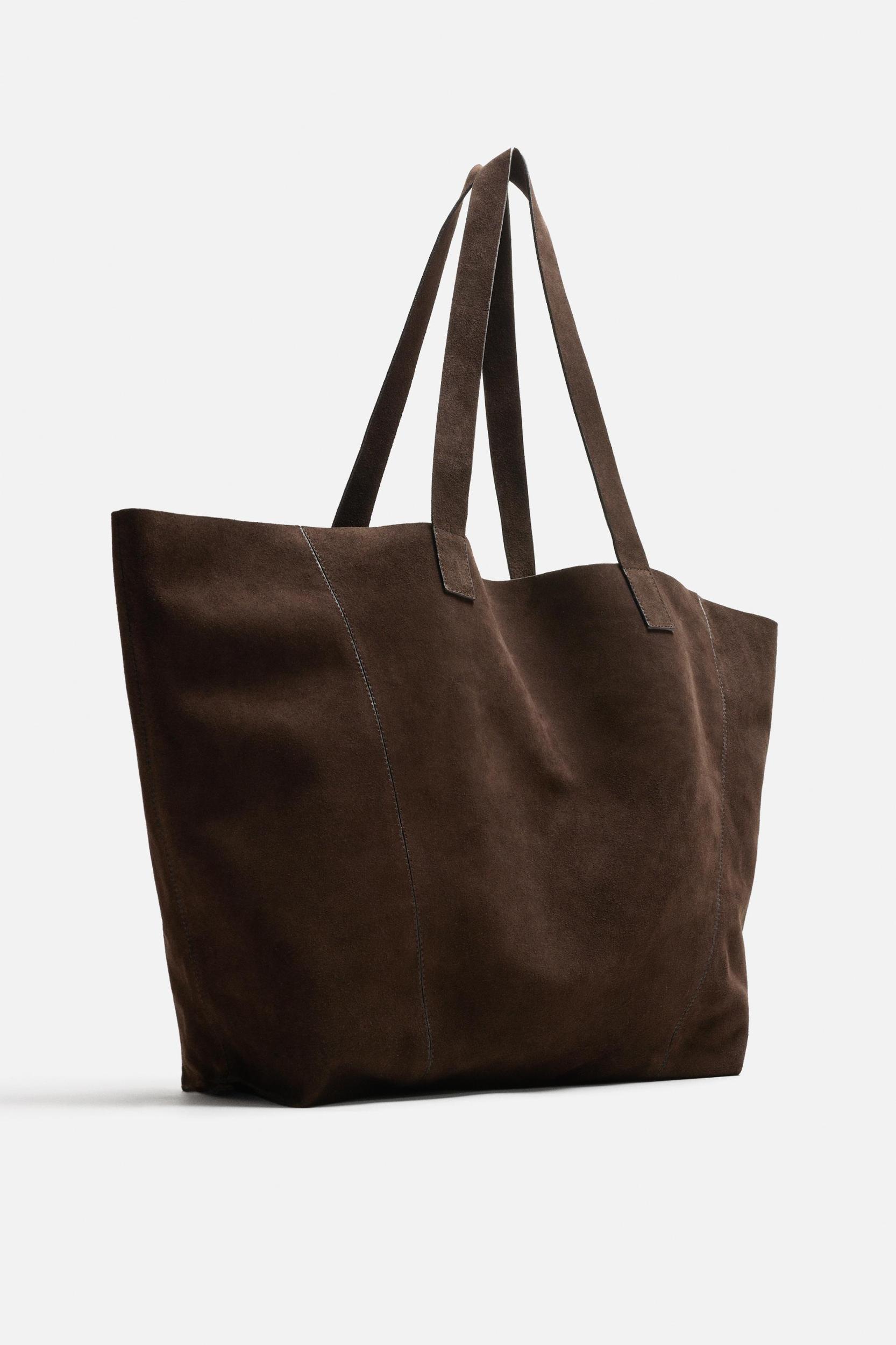 LEATHER SHOPPER BAG Product Image