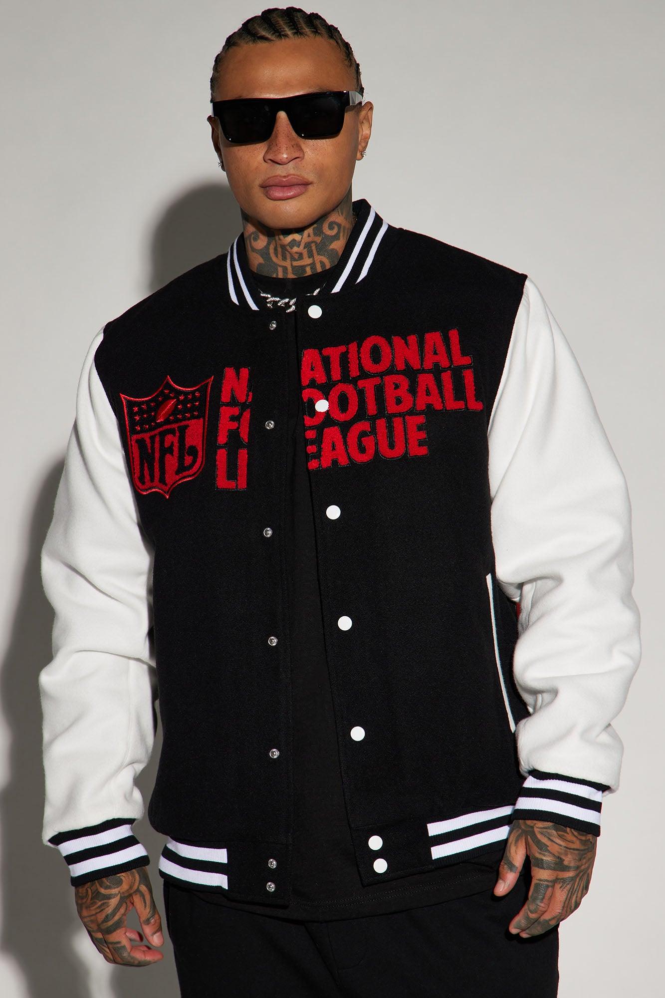 All-In Multi Team Varsity Jacket - Black Product Image