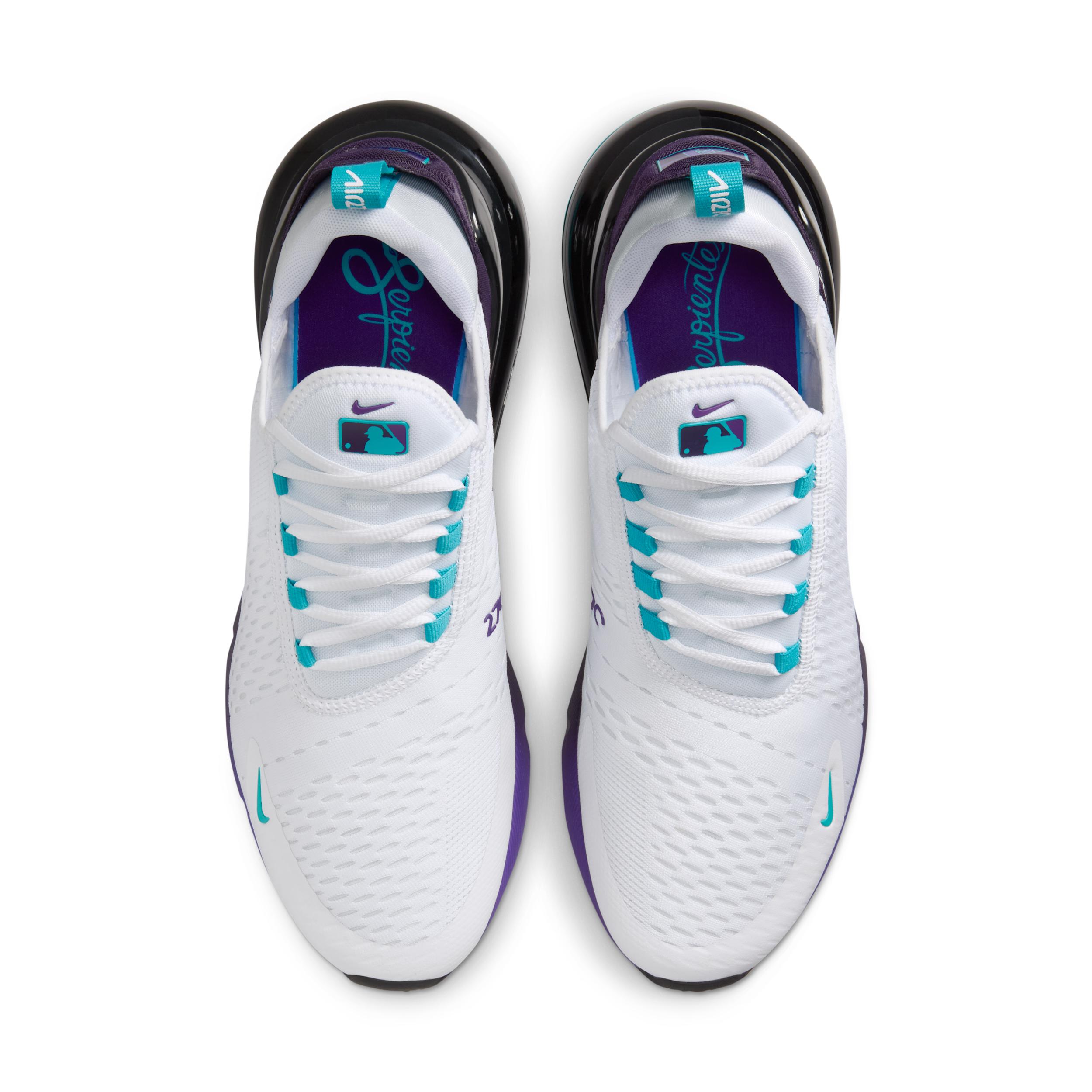 Arizona Diamondbacks Nike Mens Air Max 270 Shoes | HQ7993-100 Product Image