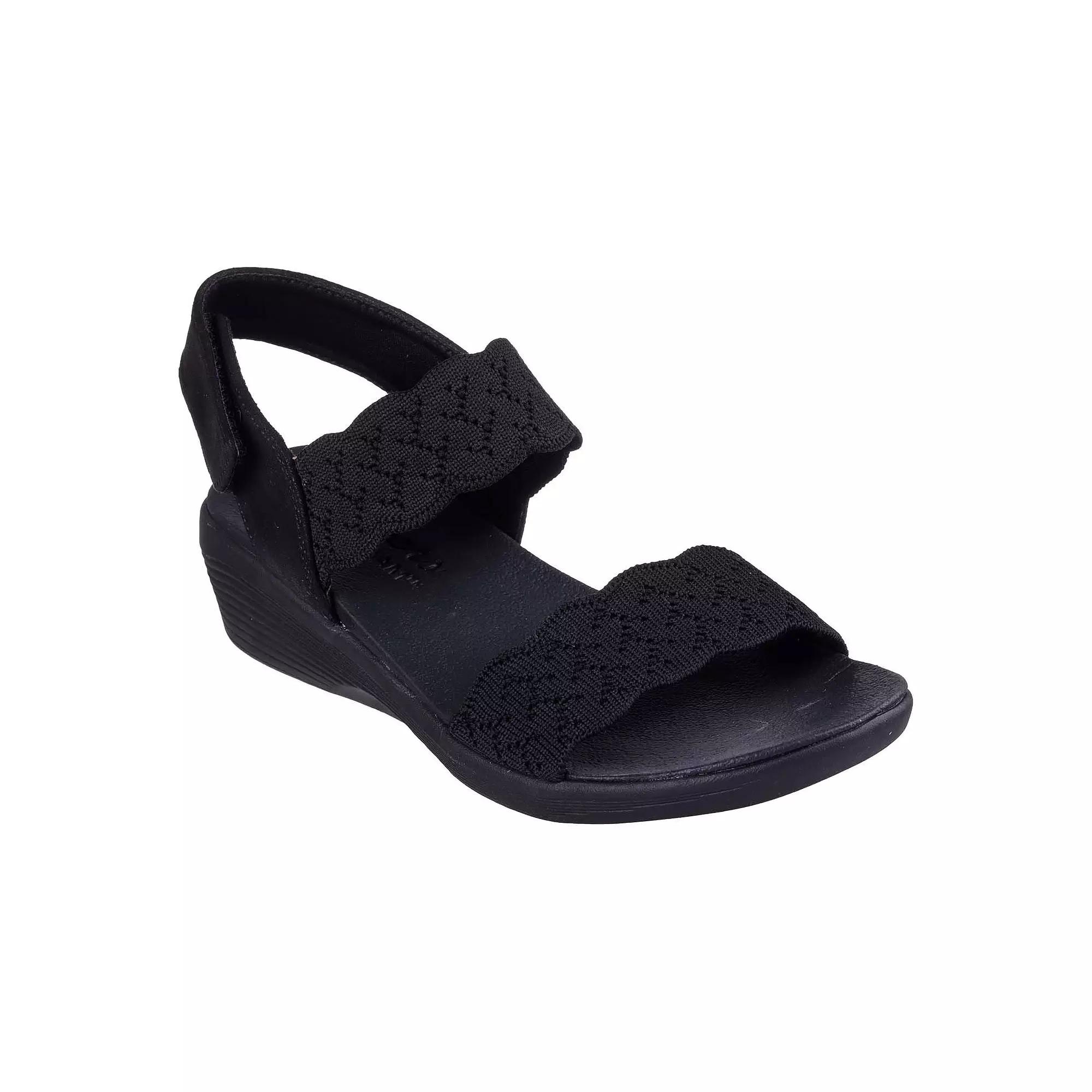 Skechers Womens Arya Scalloped Knit Sling Sandal Product Image
