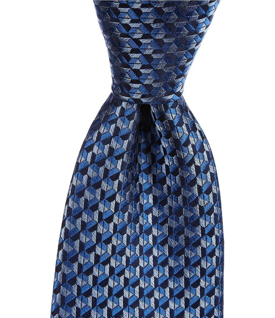 Hickey Freeman Non Solid 3 1/4#double; Silk Tie Product Image