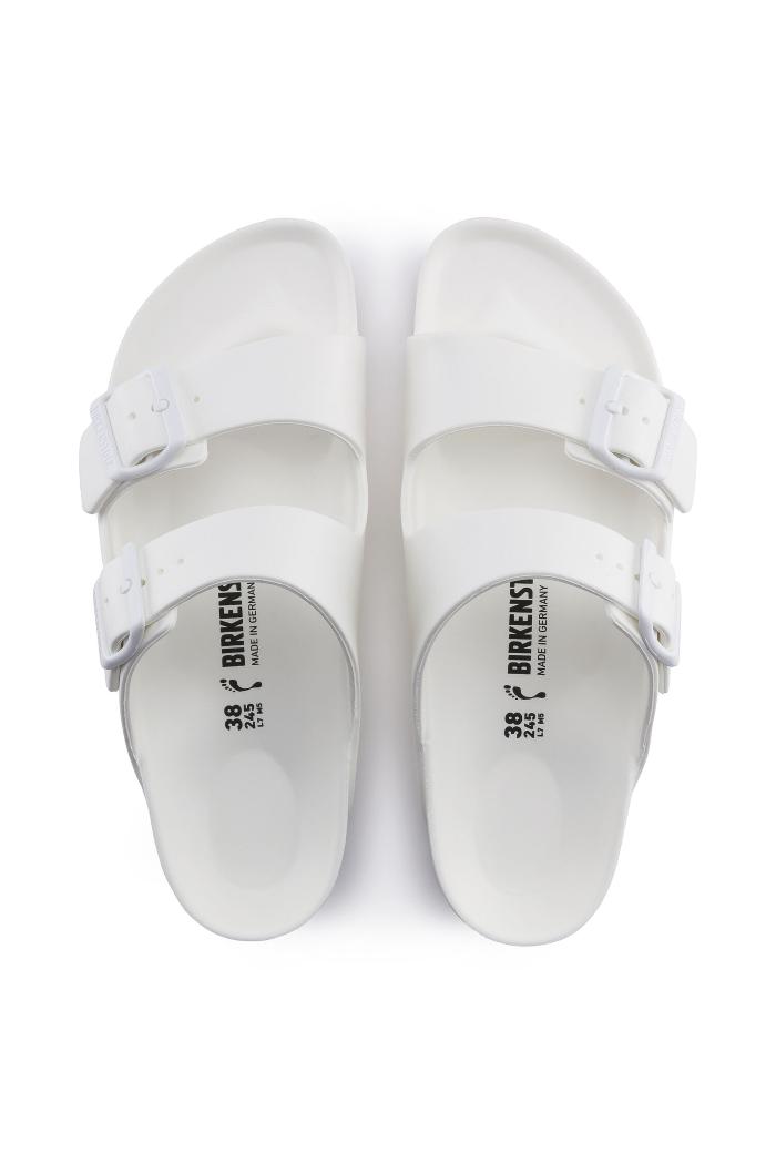 Birkenstock Arizona Essentials EVA  Narrow Width in White Product Image