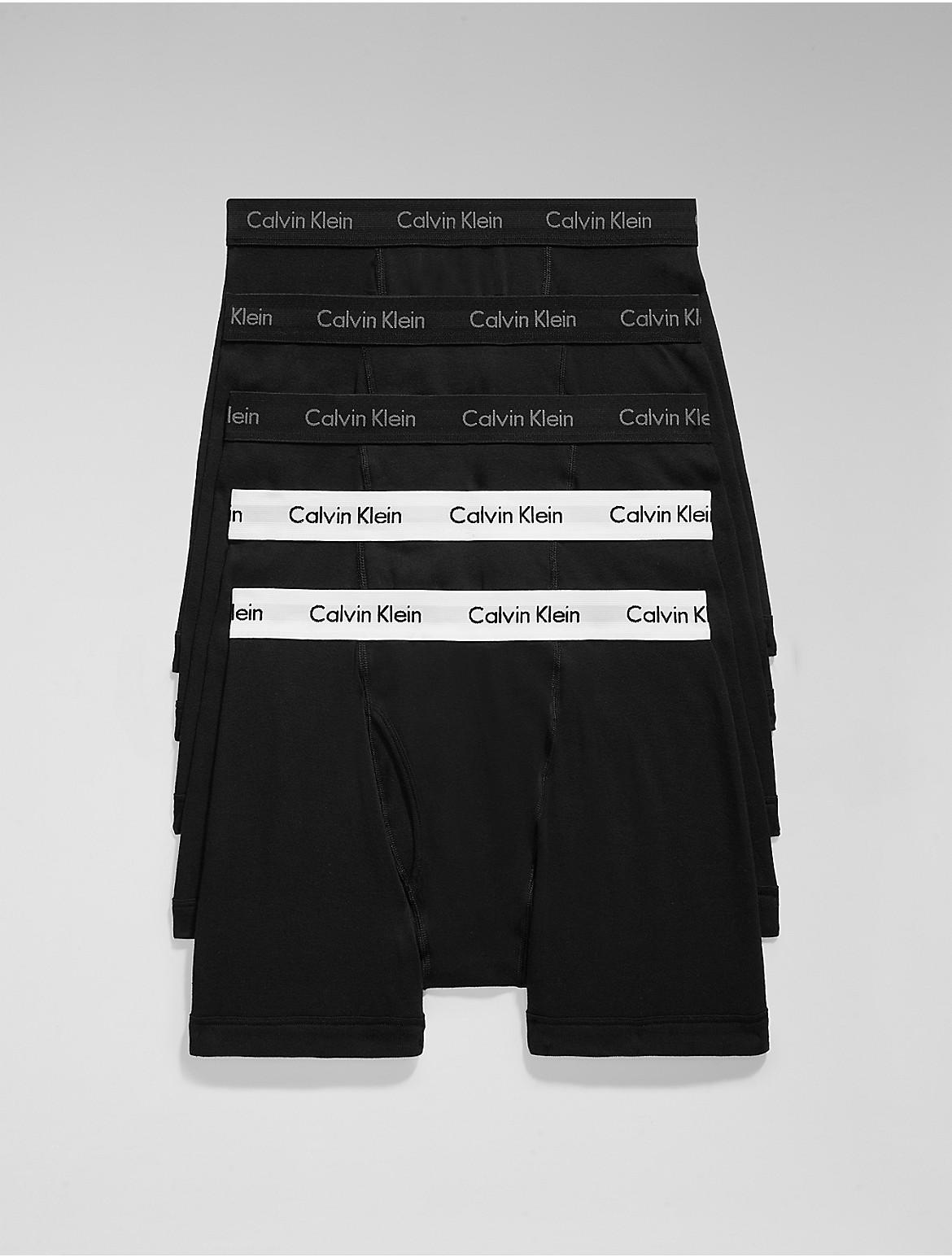 Calvin Klein Mens Cotton Classics 5-Pack Boxer Brief - Multi Product Image