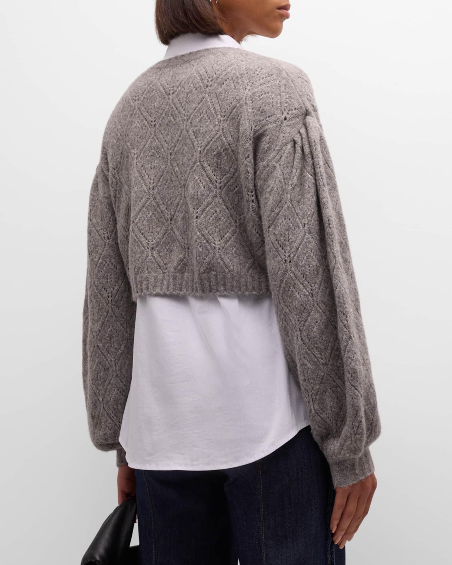 Landry Combo Knit Pullover Top Product Image