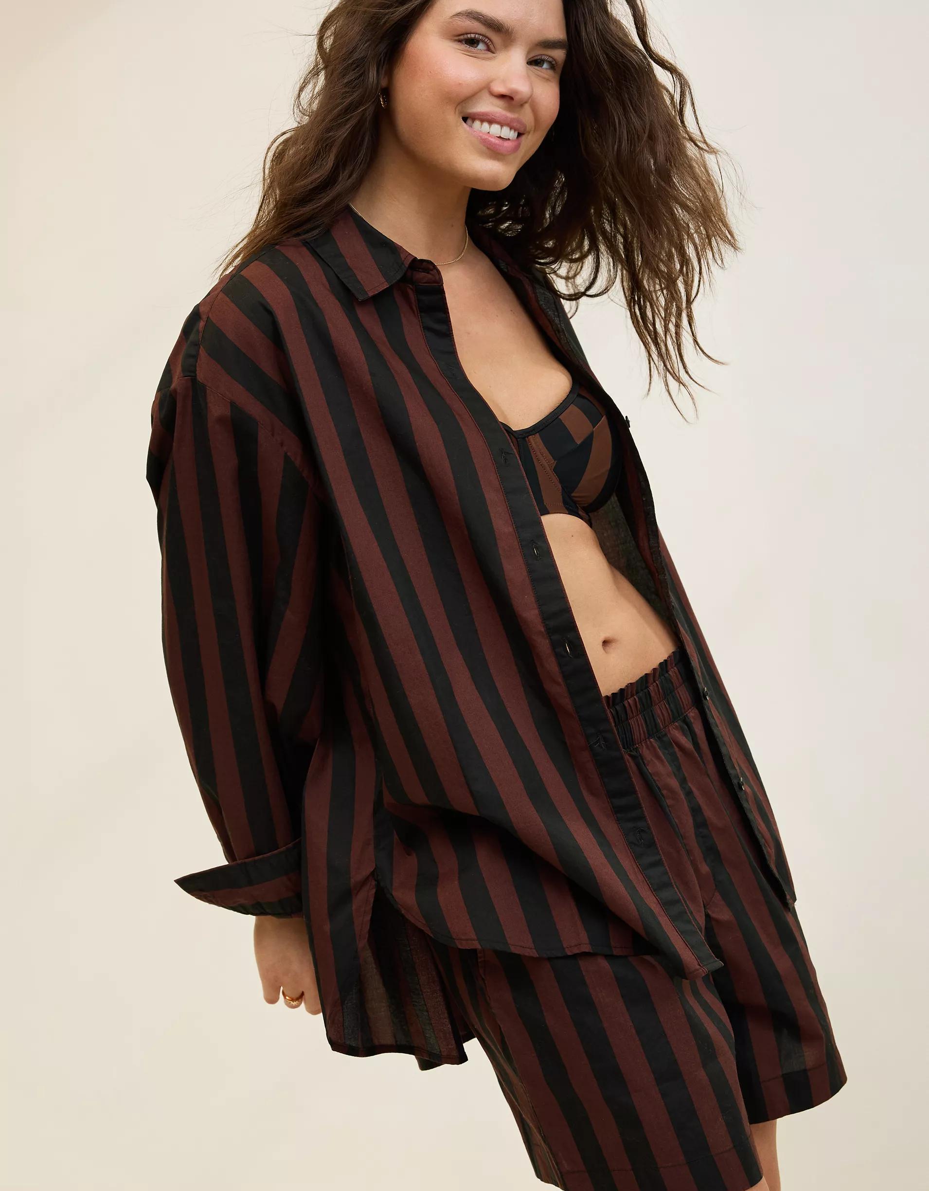 Aerie Good Day Button Down Shirt Product Image