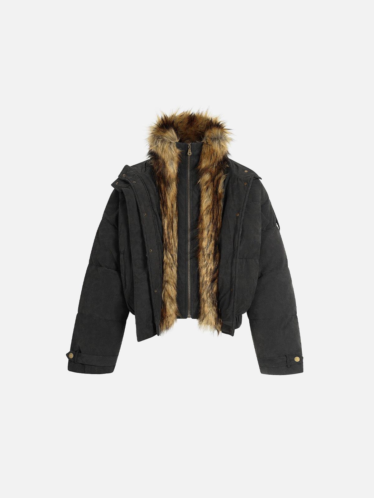 Aelfric Eden Faux Fur Two Layer Coat Product Image