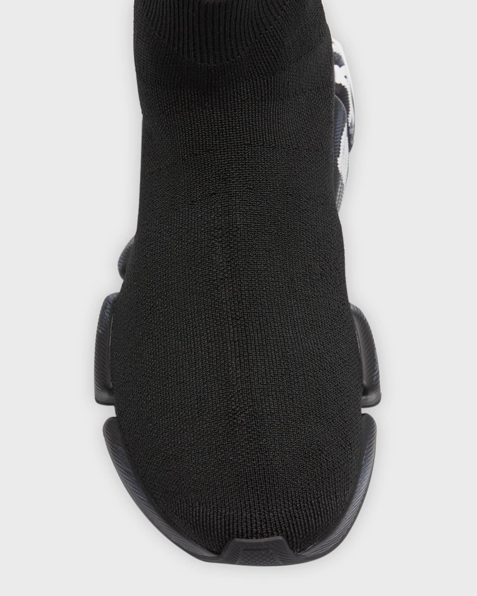 Men's Speed 2.0 Lt Graffiti Logo Knit Sneakers Product Image