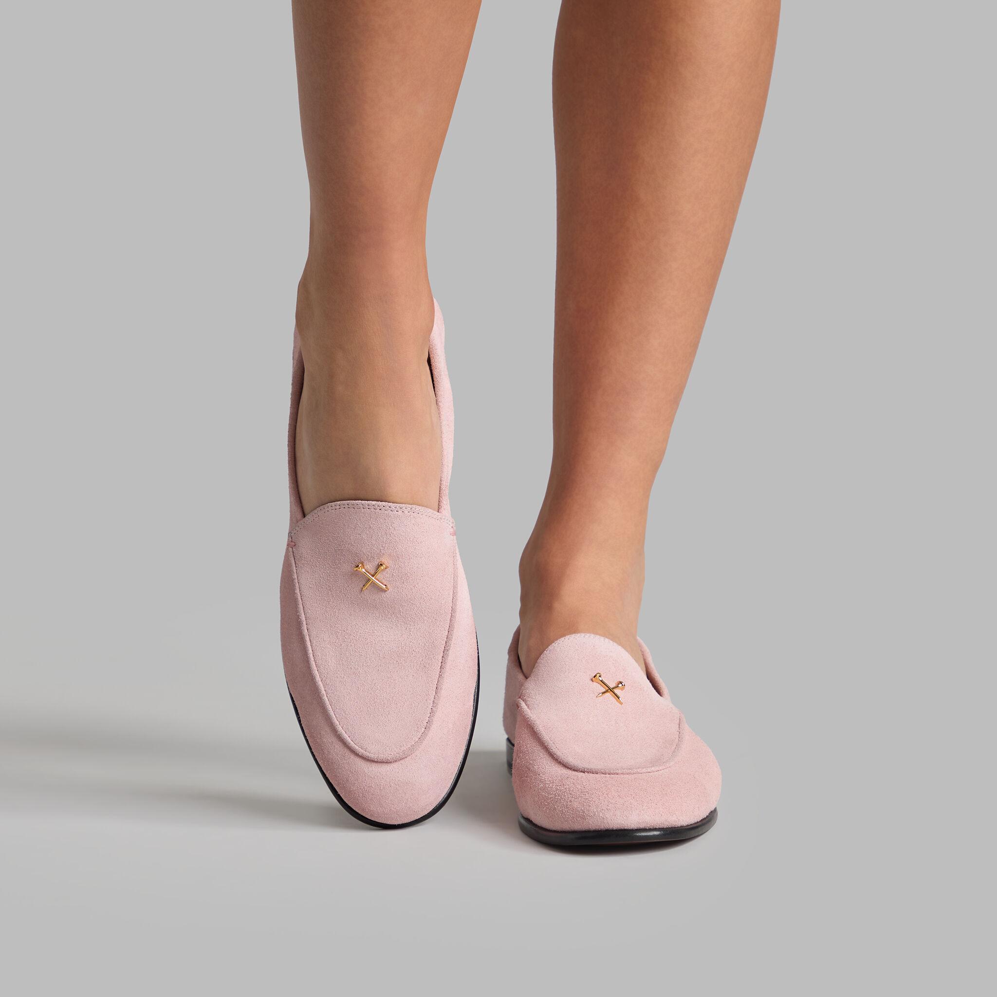 WOMEN'S METAL TEES SUEDE FLEX LOAFER Product Image