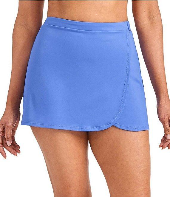 Tommy Bahama Solid Novelty Pearl Skort Swim Bottom Product Image