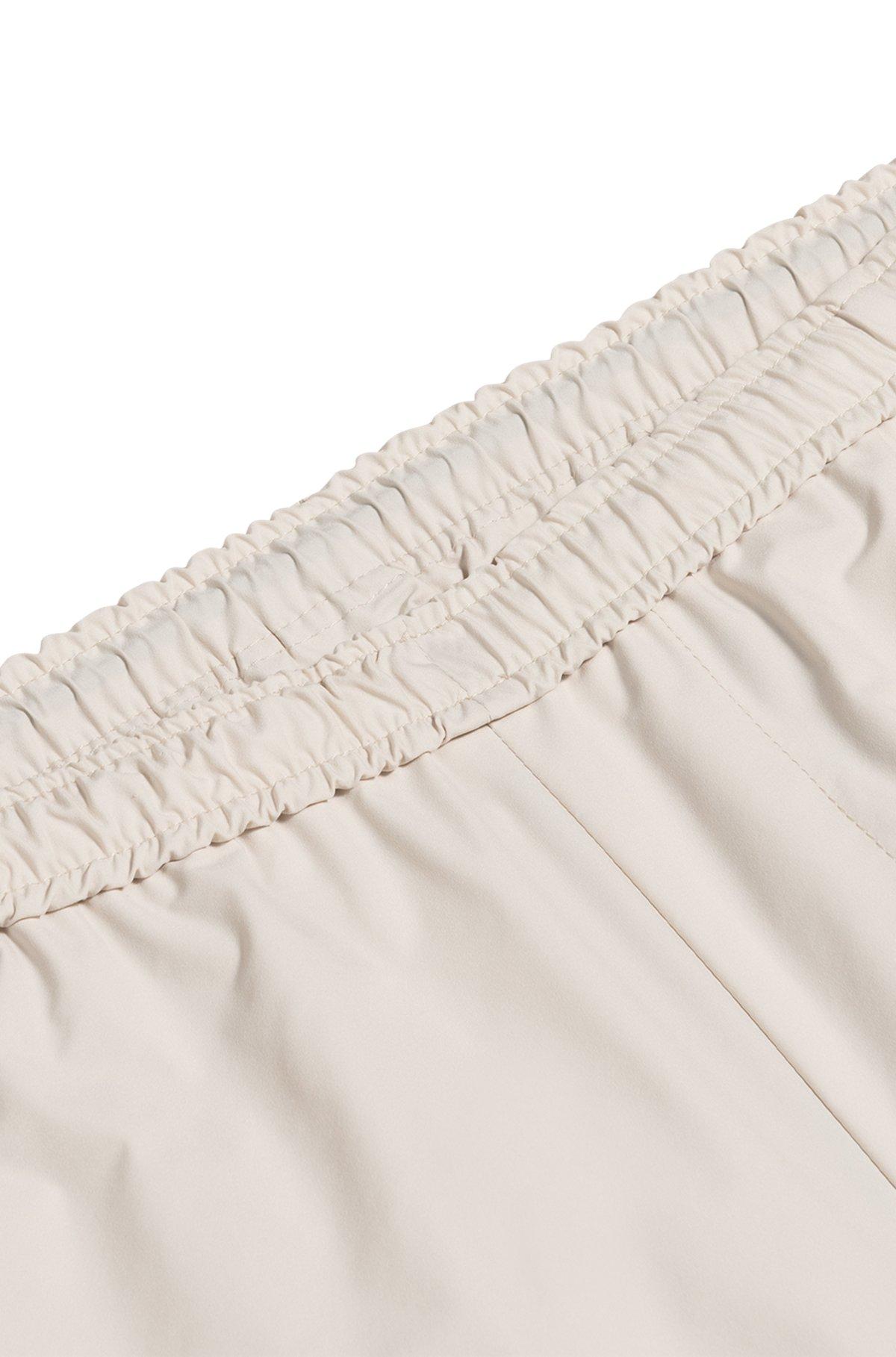 BOSS - Active tennis shorts in quick-dry super-stretch fabric - Light Beige Product Image