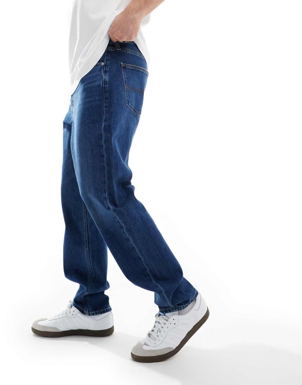 Tommy Jeans Isaac tapered jeans in dark wash Product Image