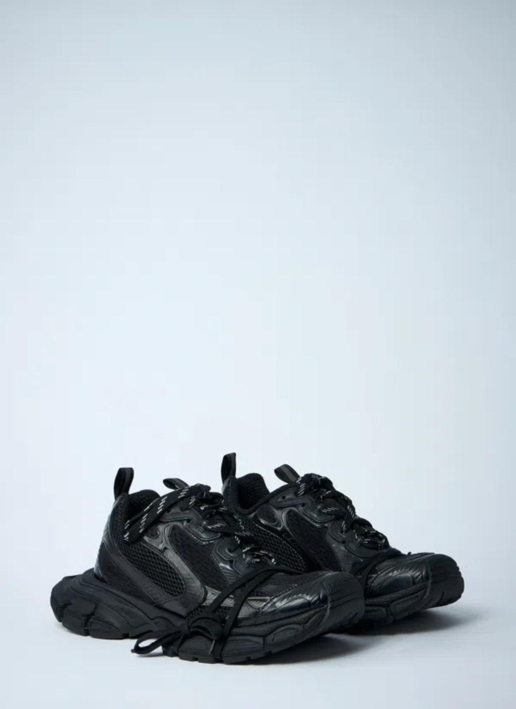 BALENCIAGA Men Black Mesh And Polyurethane 3xl Sneakers Product Image