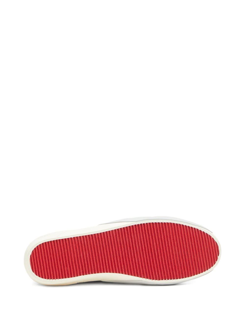 Slante leather sneakers Product Image