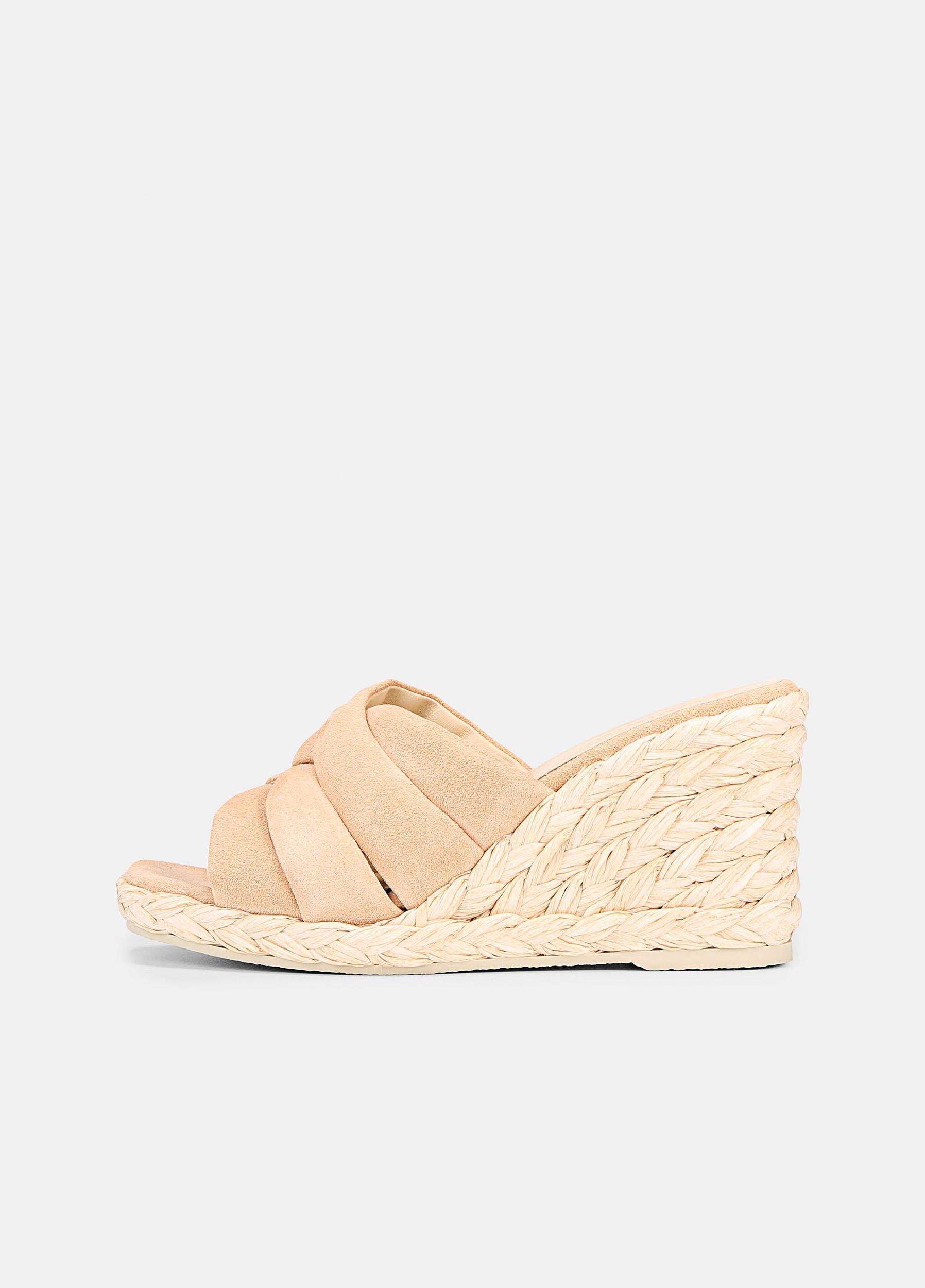Gilian Suede Wedge Sandal Product Image