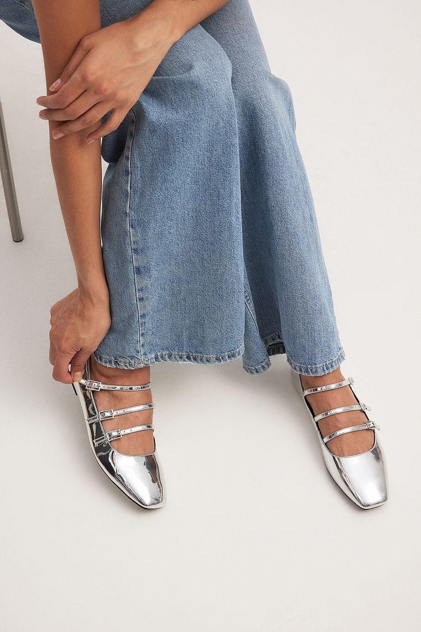 Multi Strap Ballerinas Product Image