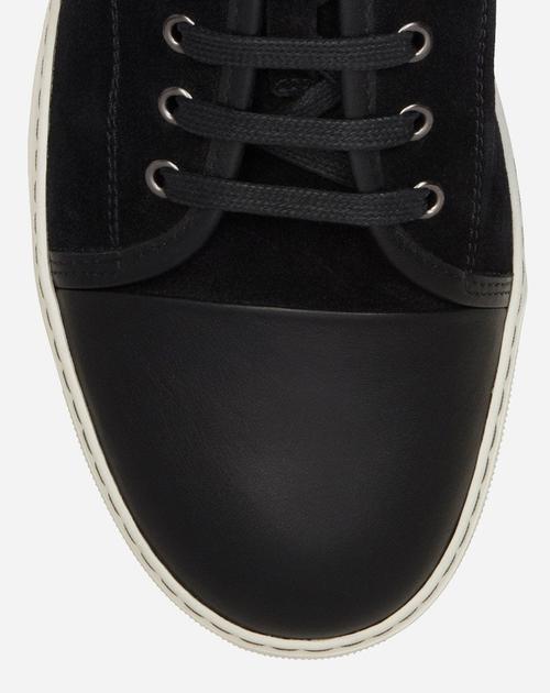 Black DBB1 Suede & Patent Leather Sneakers Product Image
