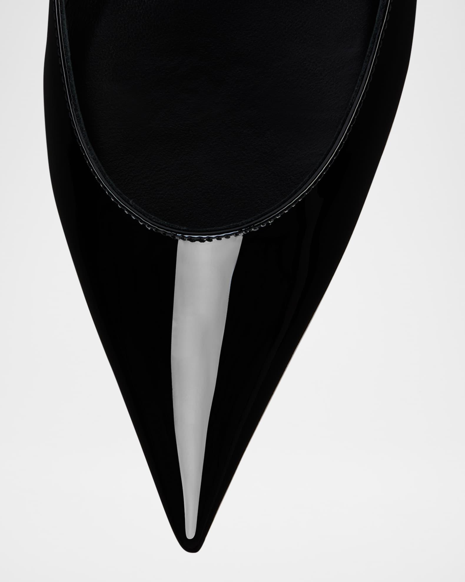 Miss Z Patent Red Sole Pumps Product Image