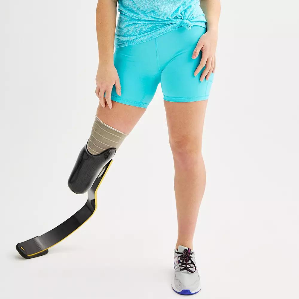 Women's Tek Gear® Adaptive Multi-Purpose Shorts, Size: XS, Blue Crayon Product Image