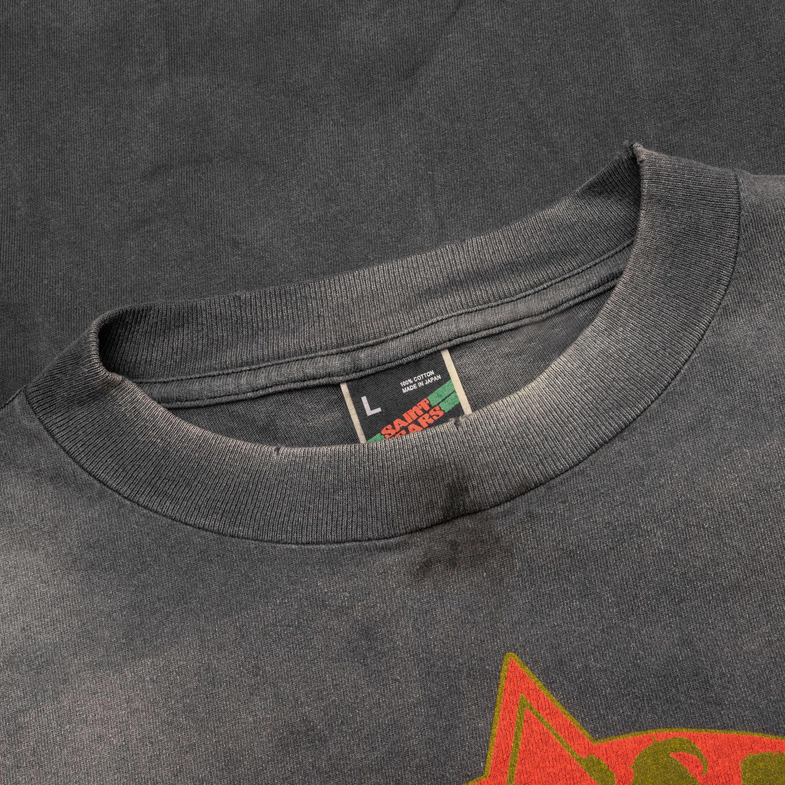 Saint Michael x Denim Tears Saint Tears S/S Tee - Black Male Product Image