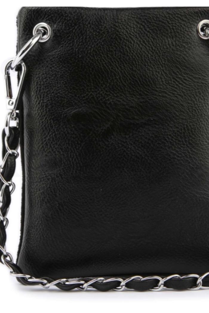 Petite Rhinestone Skull Crossbody Product Image