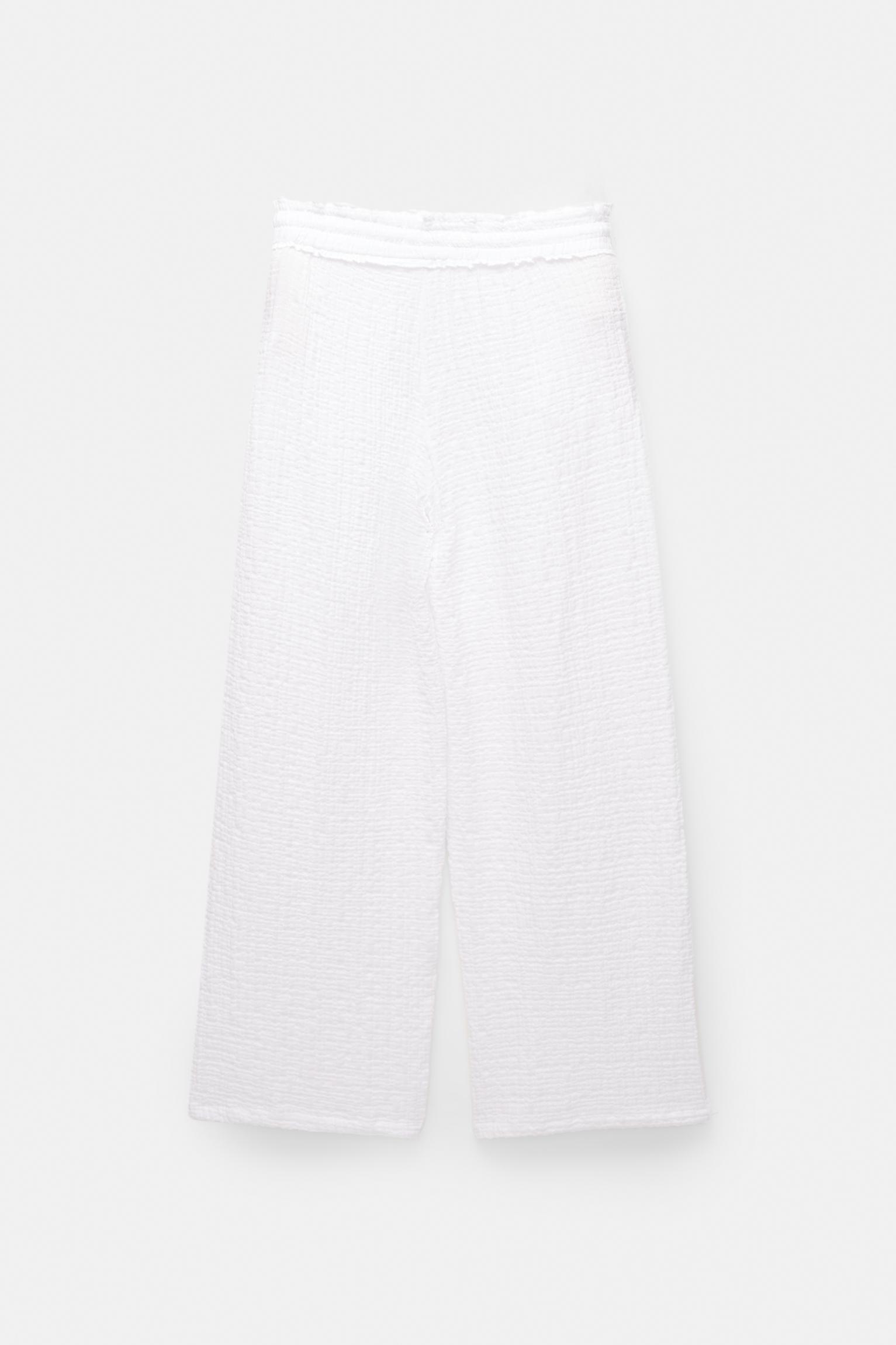 Rustic pants with elastic waistband Product Image