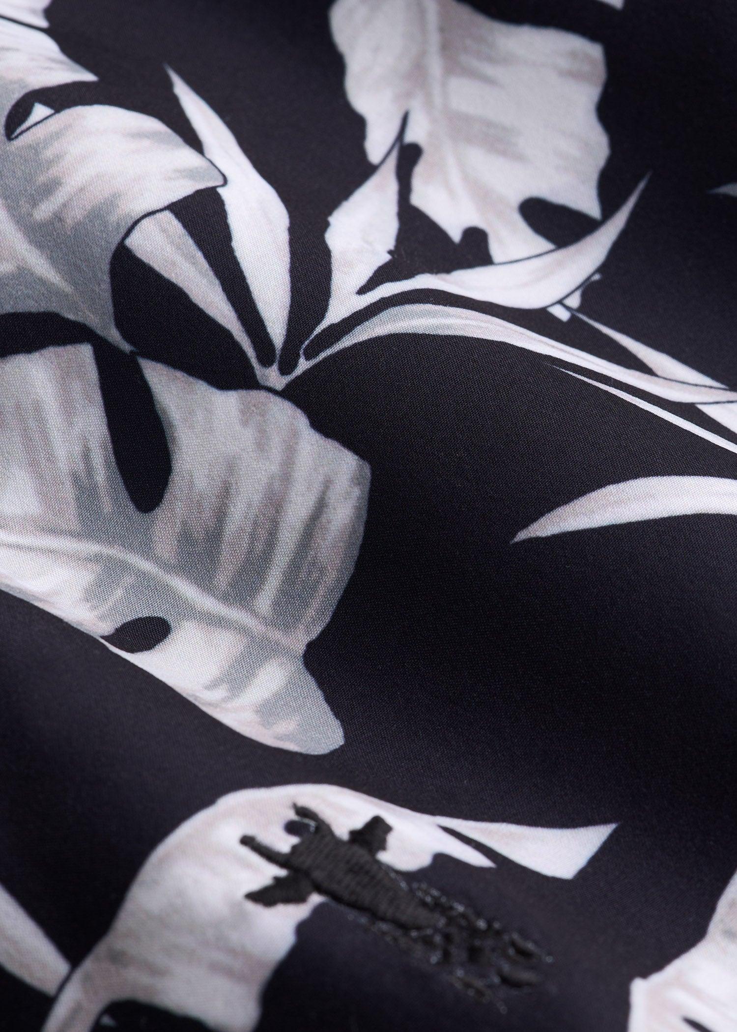 Volley Swim Shorts for Tall Men in White Palm Product Image