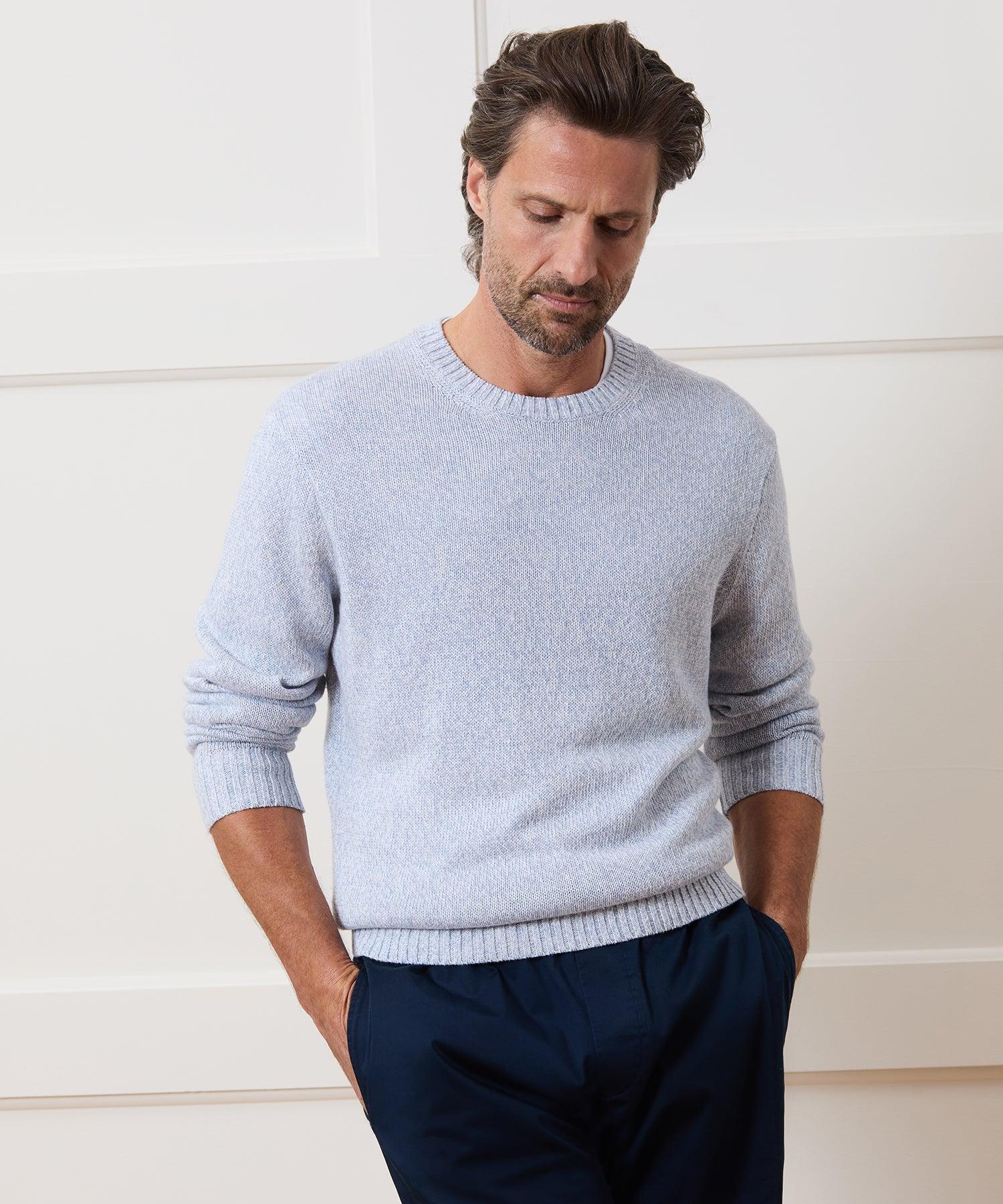 Linen Crewneck Sweater Product Image