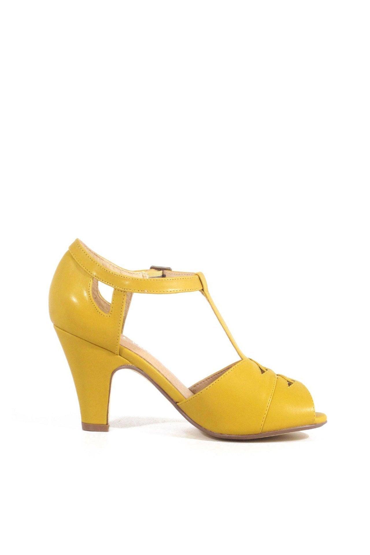 Catherina T-Strap Heels Product Image