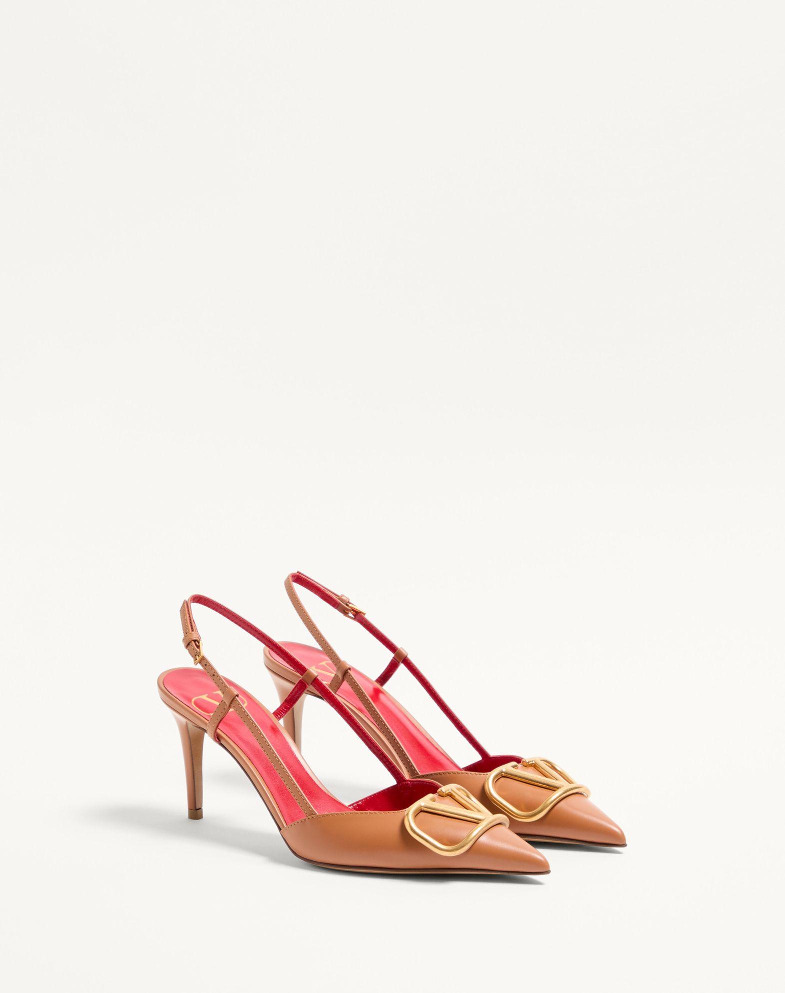 Vlogo Signature Calfskin Slingback Pump 80Mm / 3.15 In. Product Image