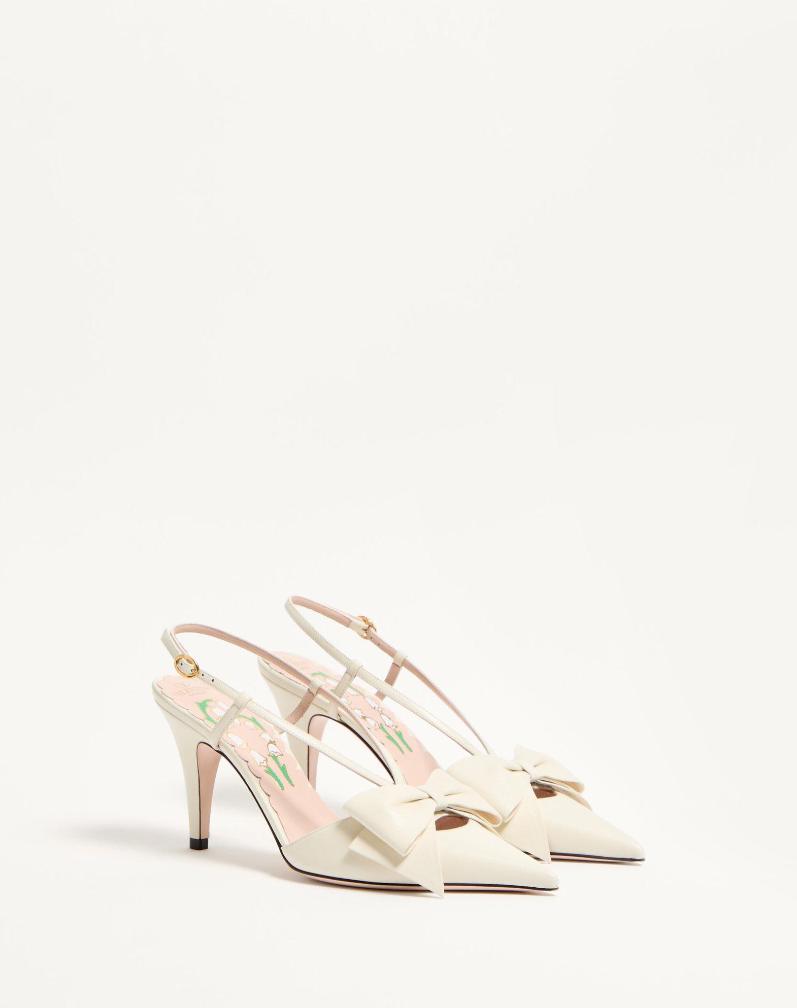 Bowow Slingback Pumps In Kidskin 85Mm Product Image