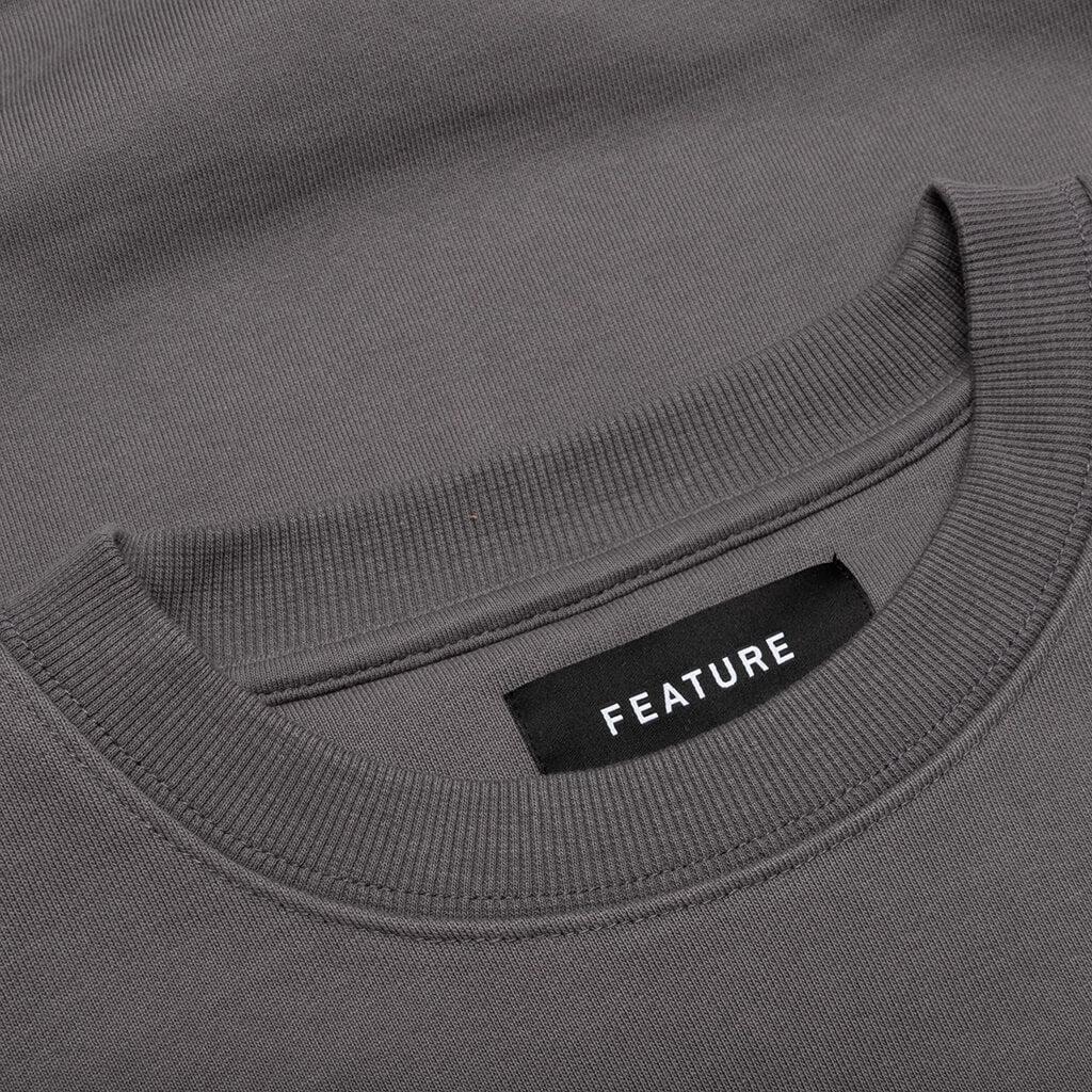 Academy Crewneck - Agate Grey/Bosphorus Male Product Image