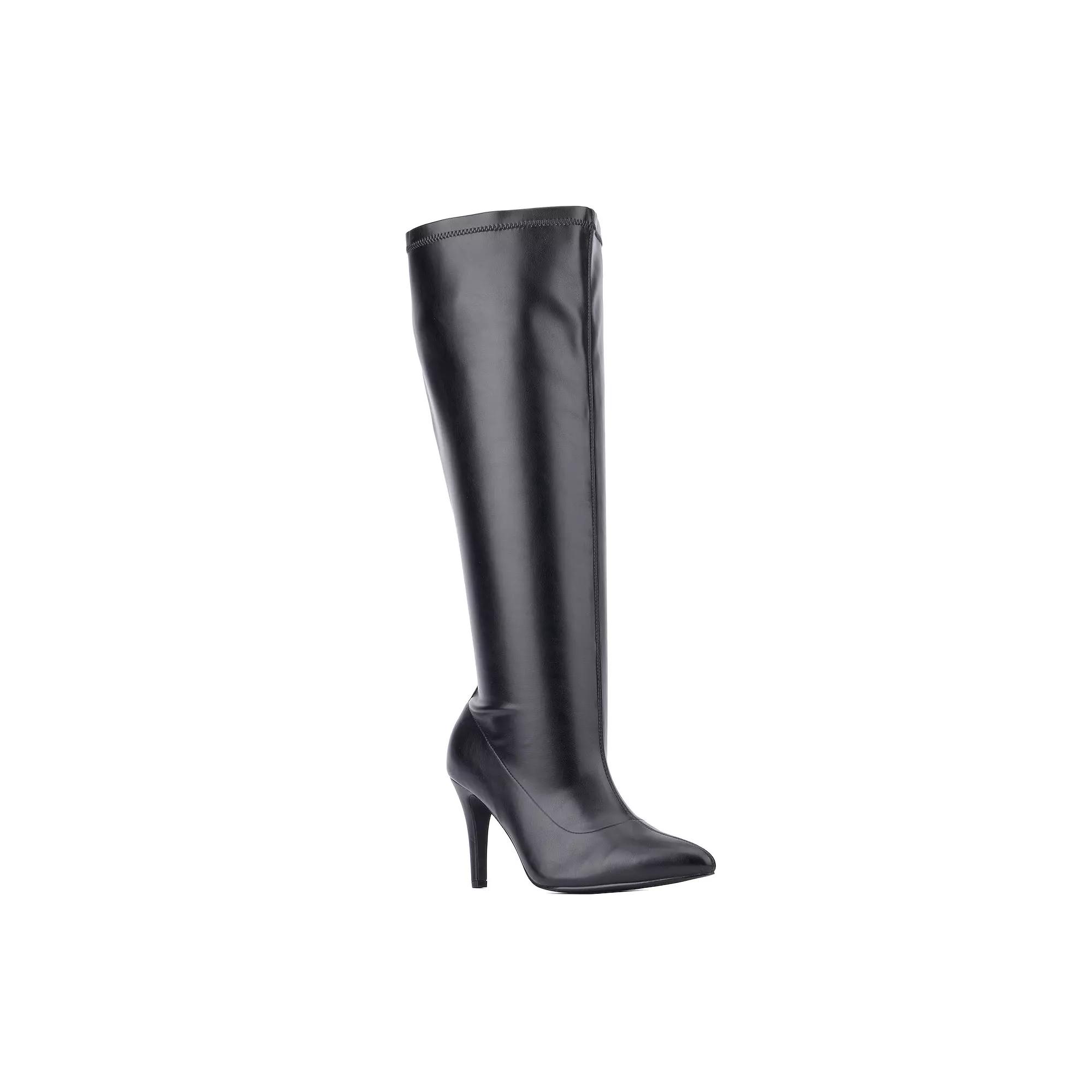 Fashion to Figure Selena Womens Wide Width Knee High Boots Product Image