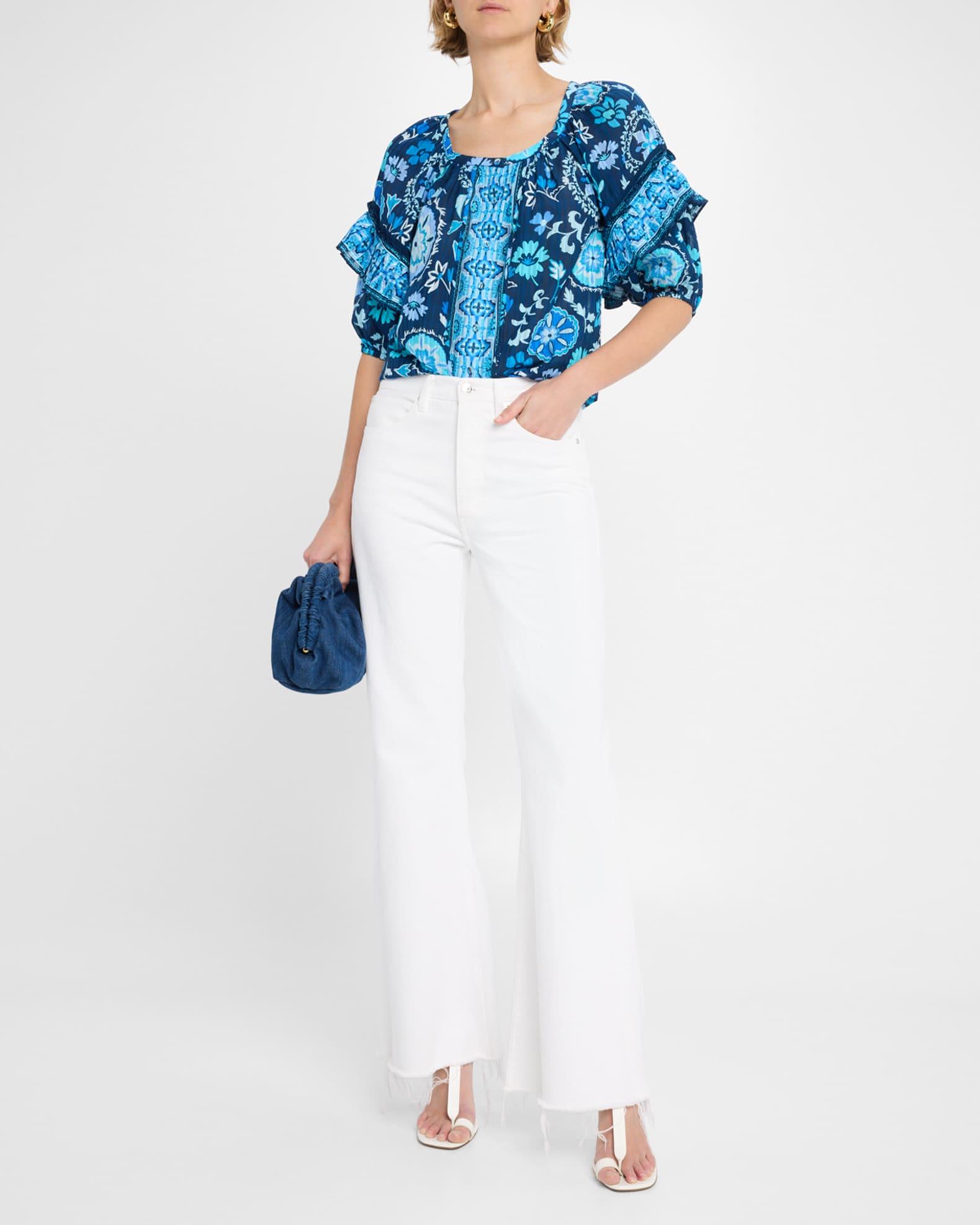 Rebeca Scoop-Neck Blouse Product Image