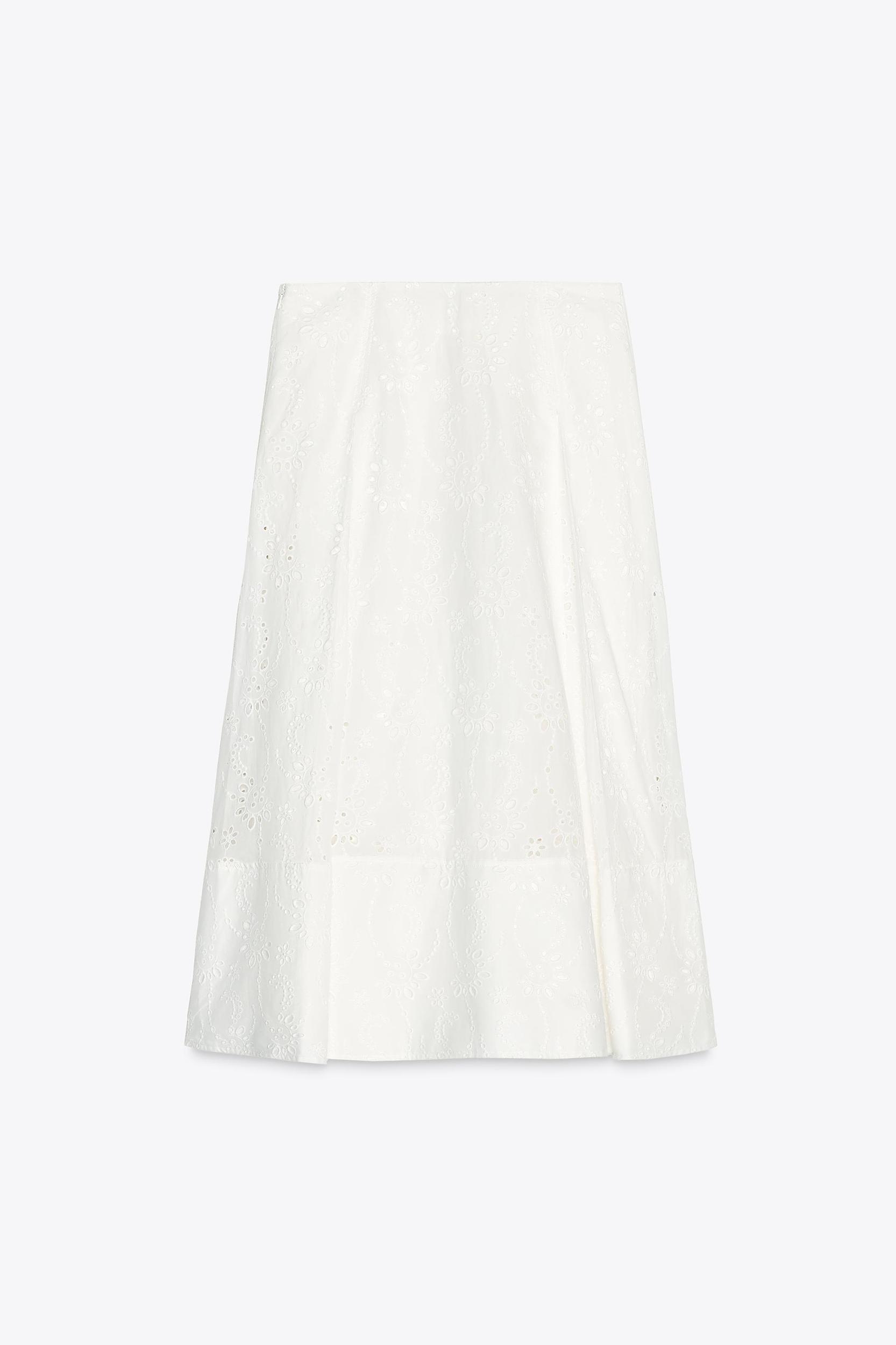 ZW COLLECTION EMBROIDERED CAPE SKIRT Product Image