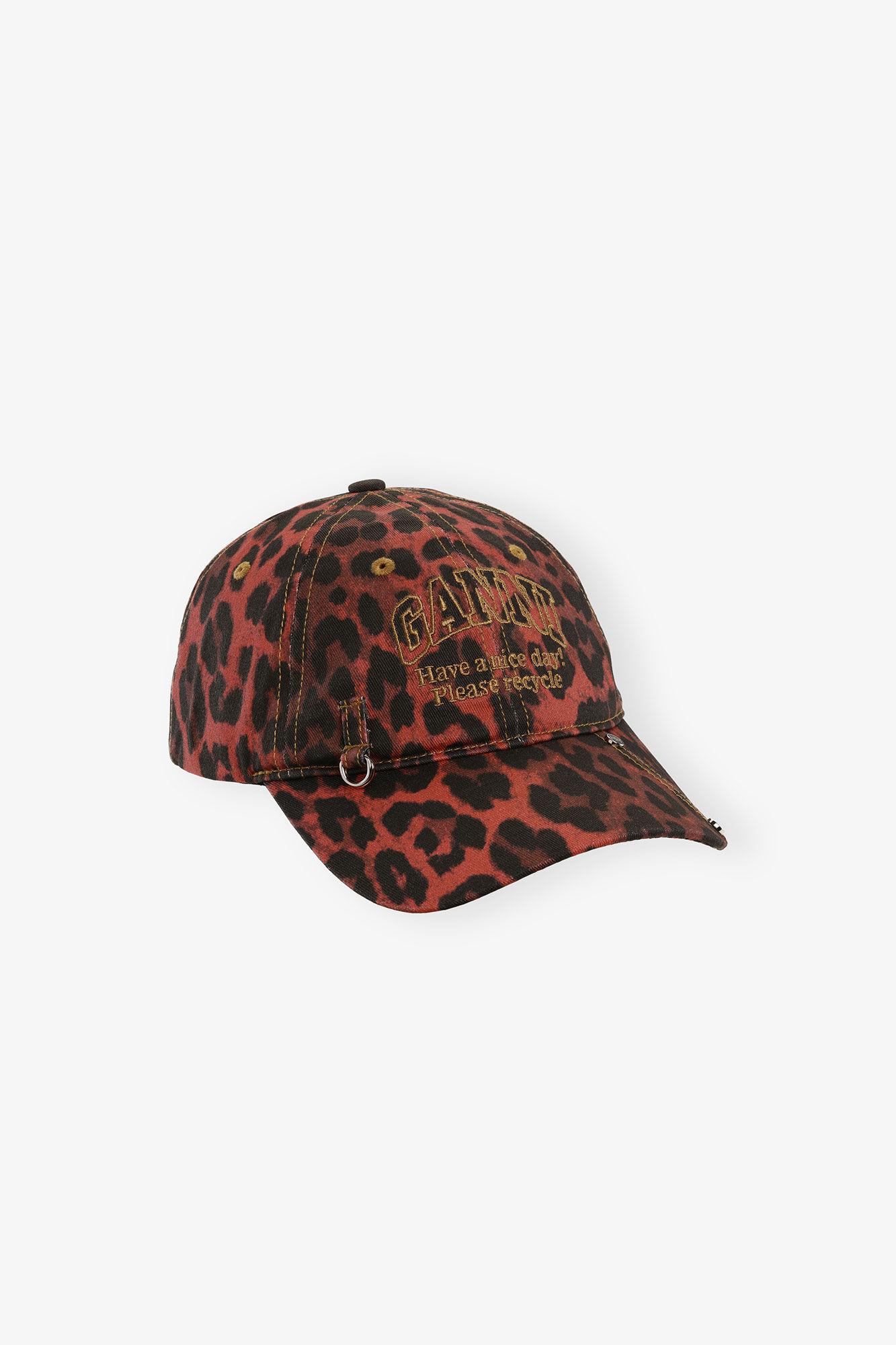 Red Leopard Cap Product Image