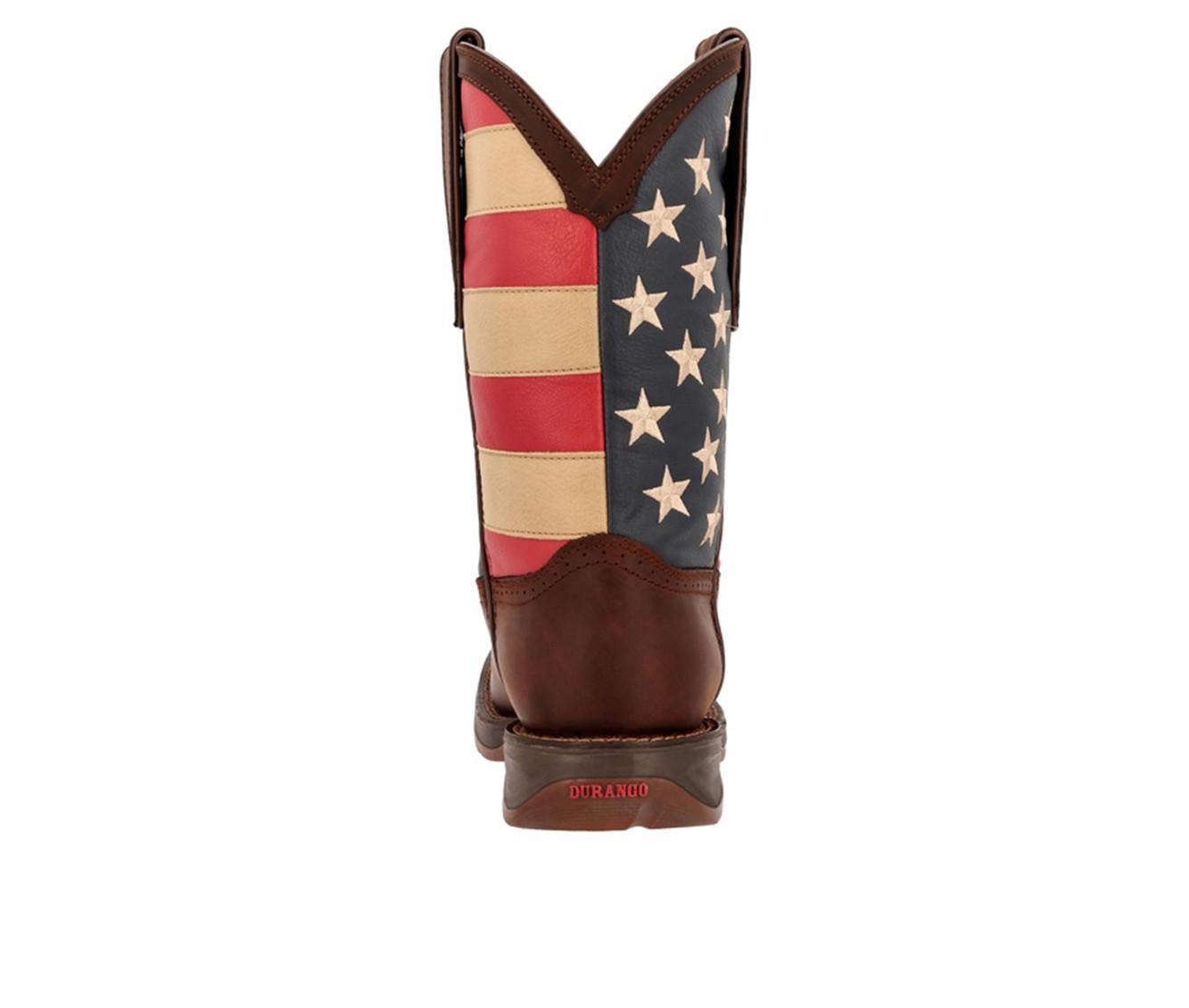 Men's Durango Patriotic Pull-On Western Flag Boot Cowboy Boots Product Image