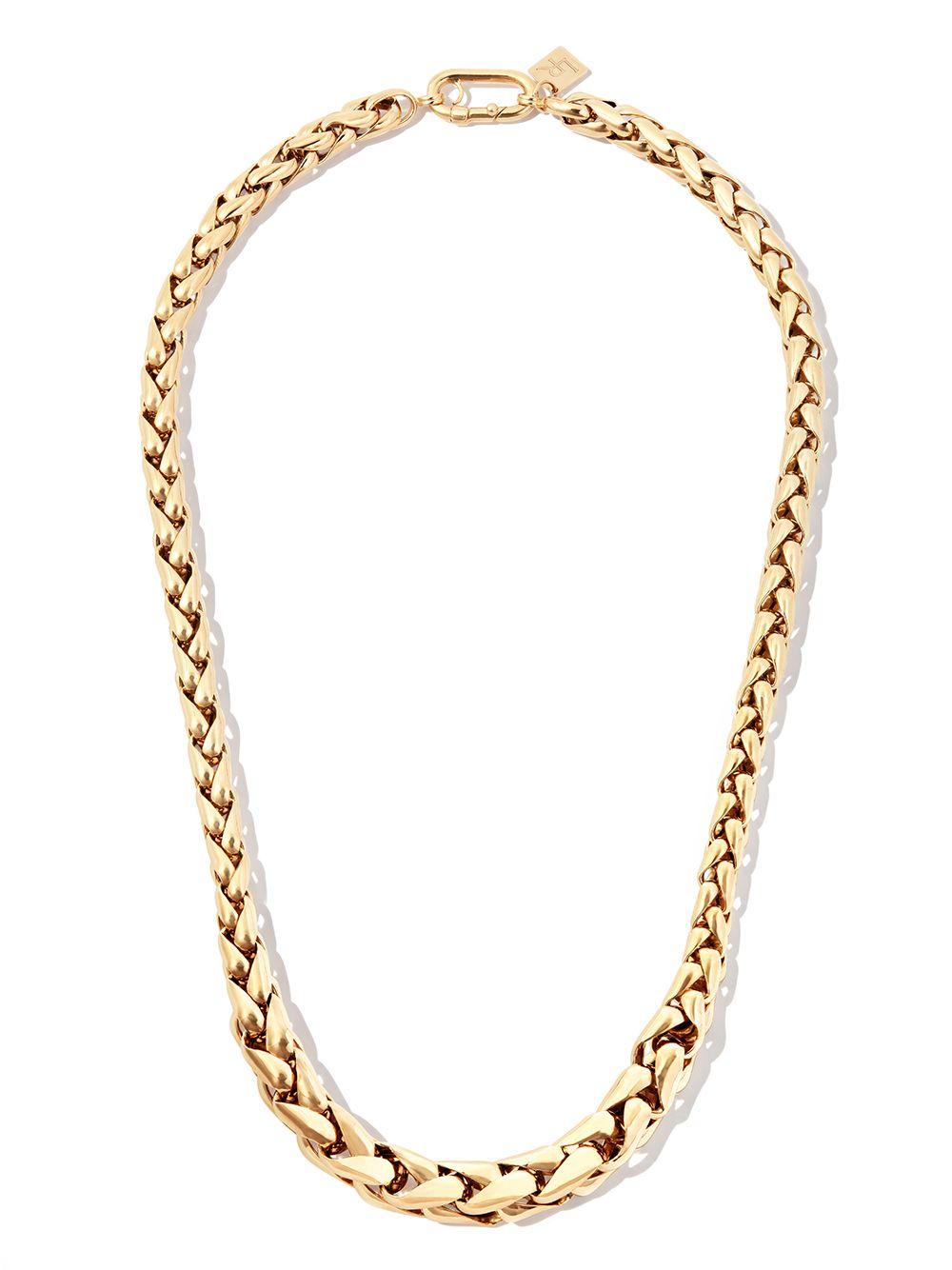 14kt yellow gold twist-chain necklace Product Image