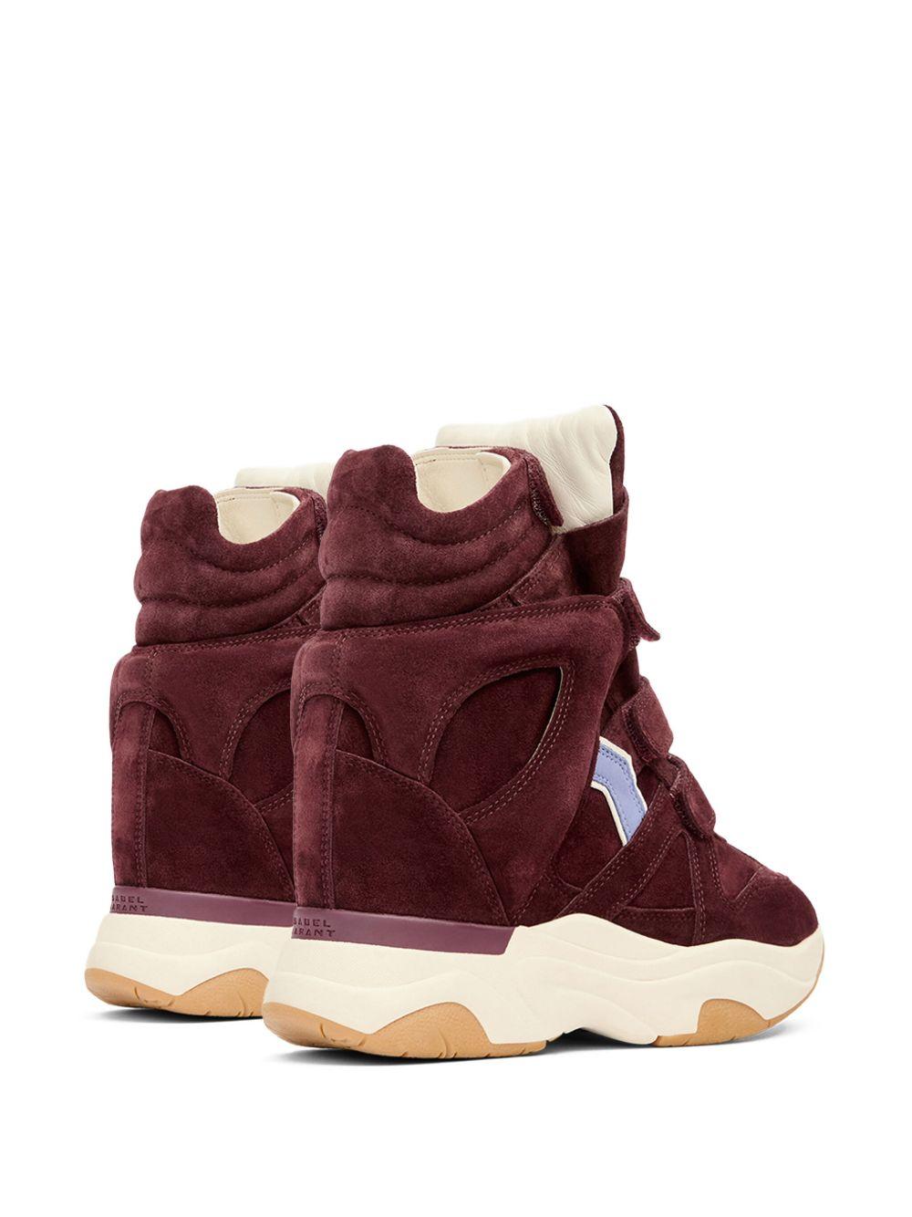 Balskee suede panelled wedge sneakers Product Image