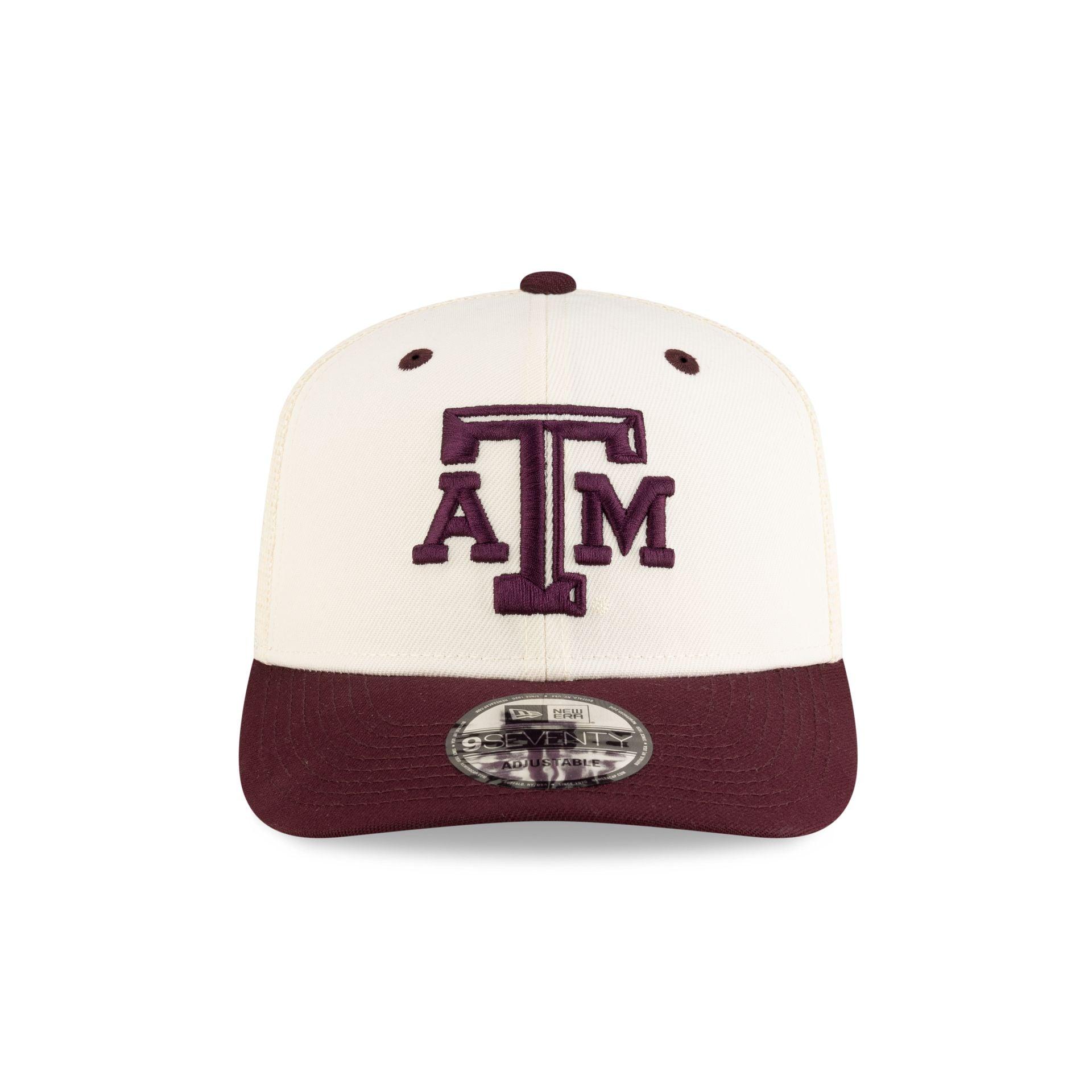 New Era x adidas Texas A&M Aggies Chrome White 9SEVENTY Trucker Hat Male Product Image