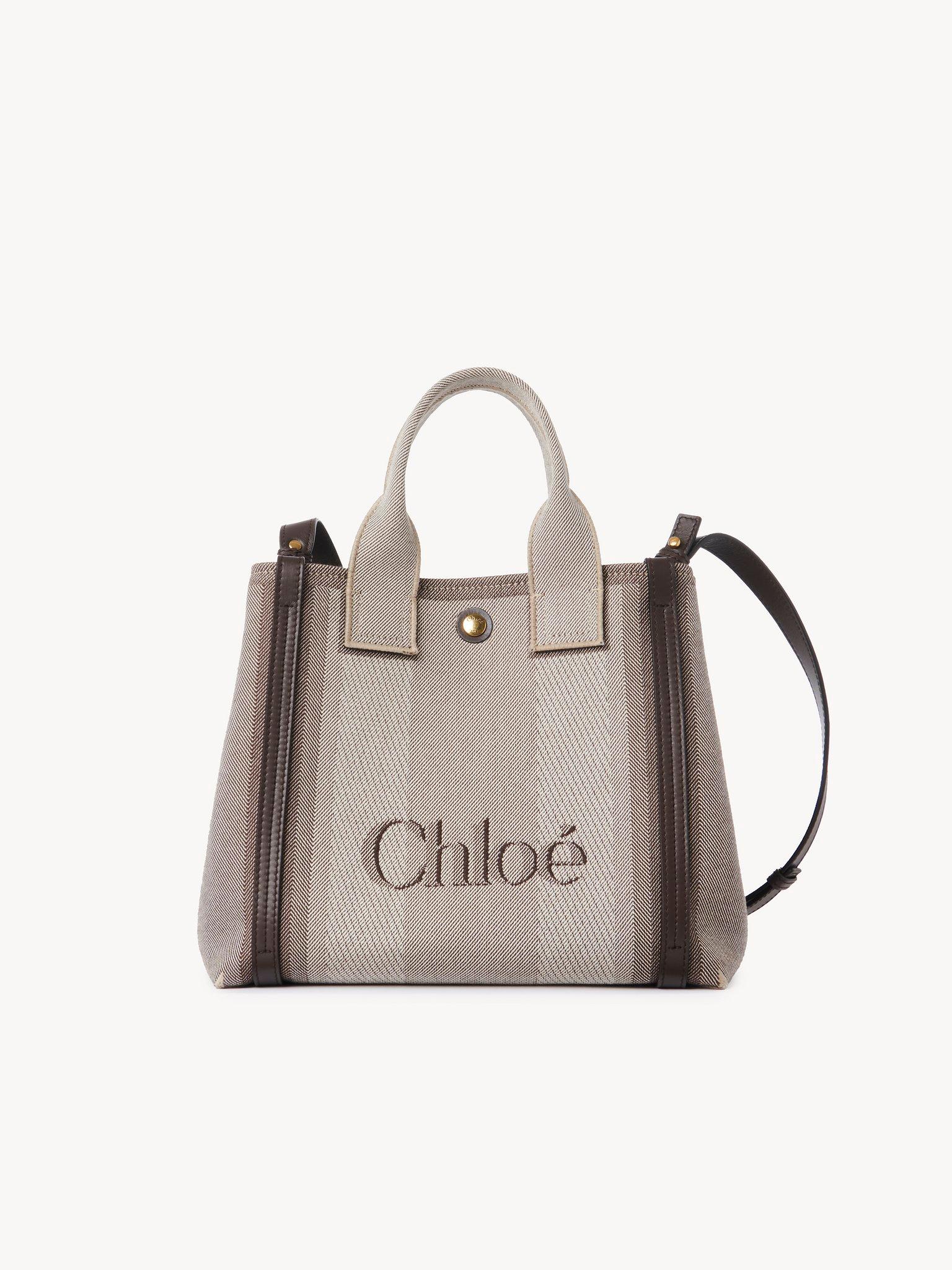 Small Chloé Carry tote bag in canvas Product Image