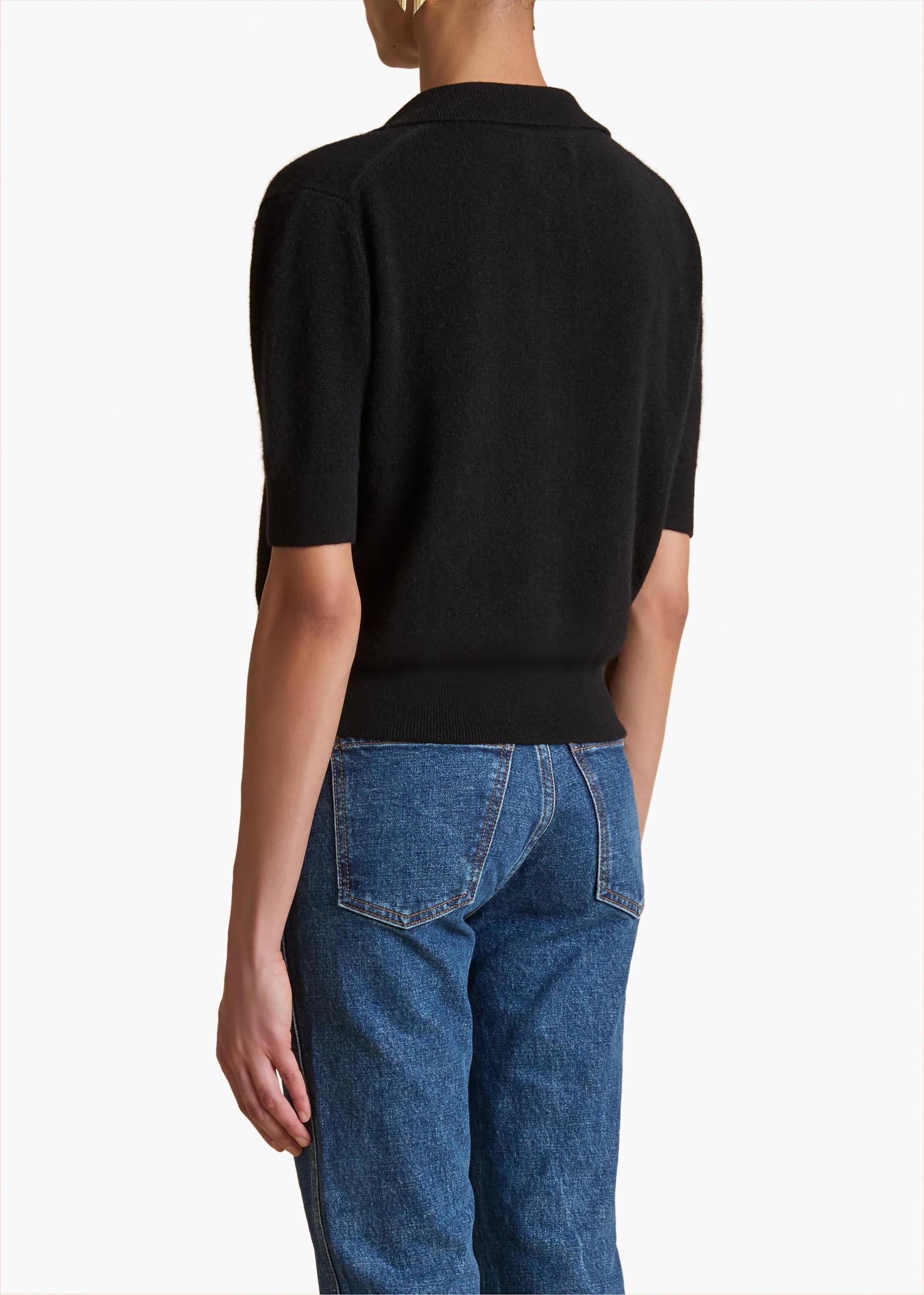 Shrunken Jo Sweater in Black Product Image