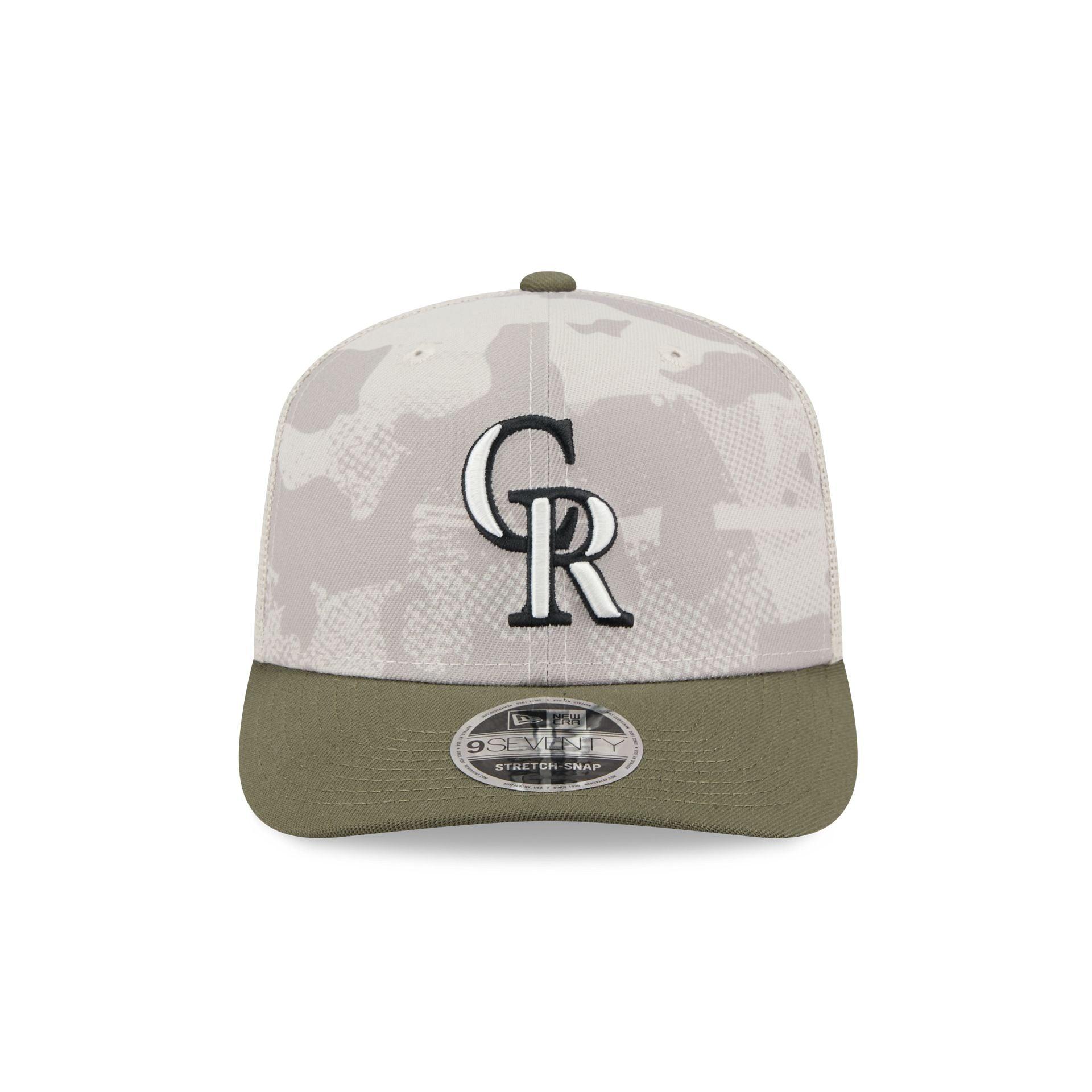 Colorado Rockies Armed Forces Day 2025 9SEVENTY Trucker Hat Male Product Image